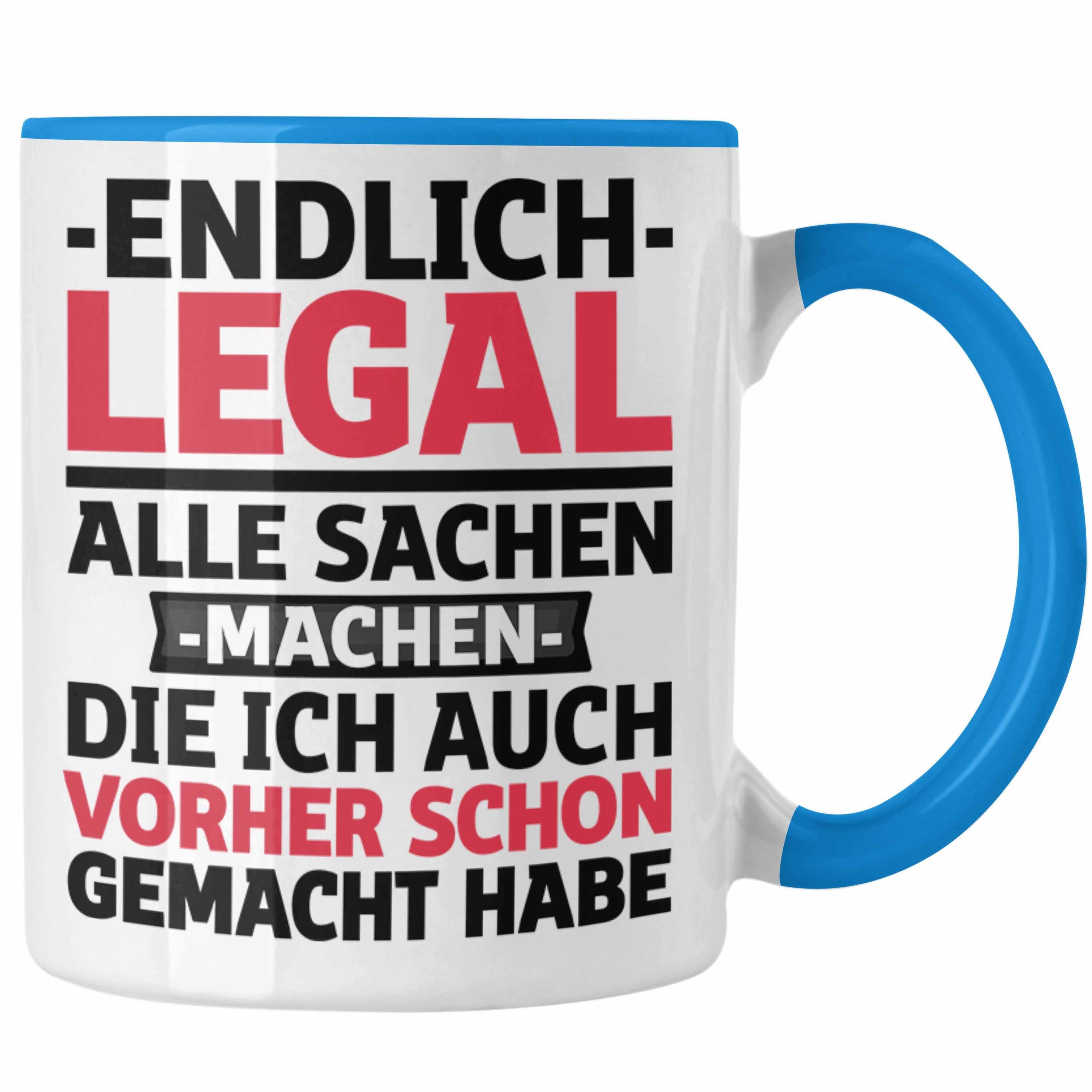 Trendation Tasse 18. Geburtstag Tasse Geschenk