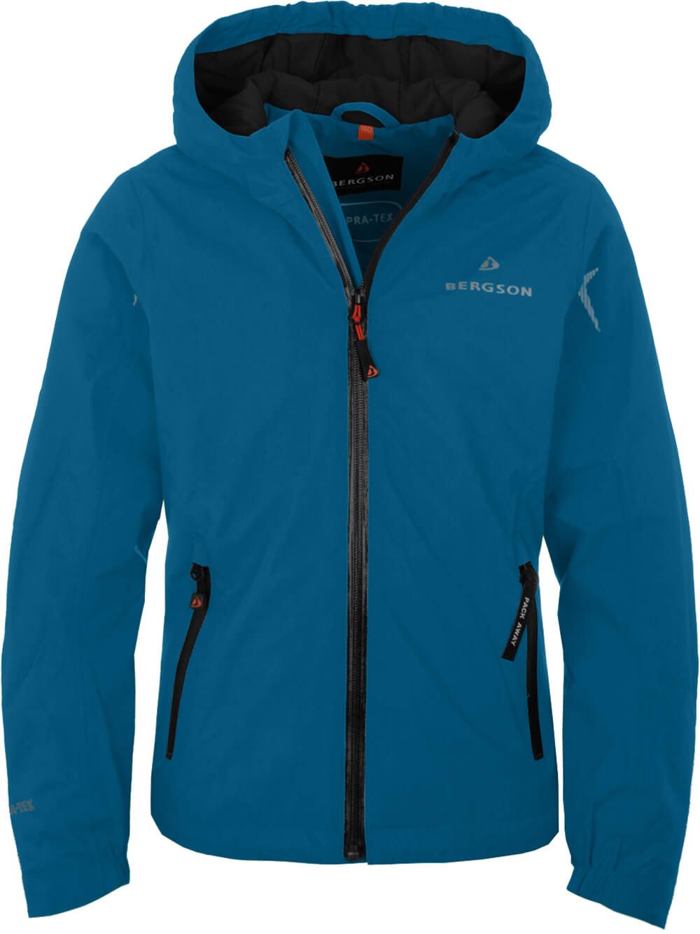 Bergson Regenjacke LIO THERMO Kinder Regenjacke,