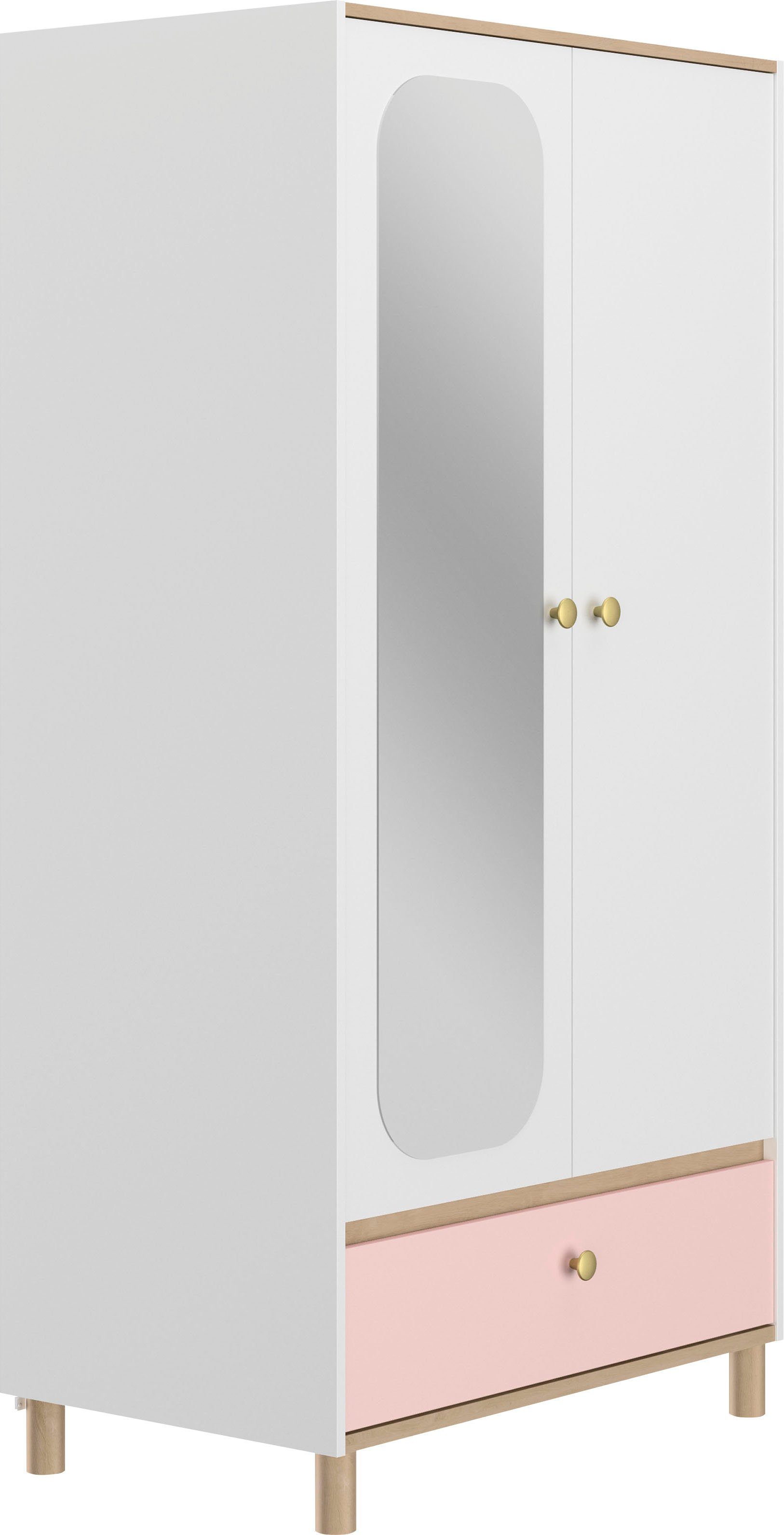 Gami Kleiderschrank Romy (1-St) Elegantes Design