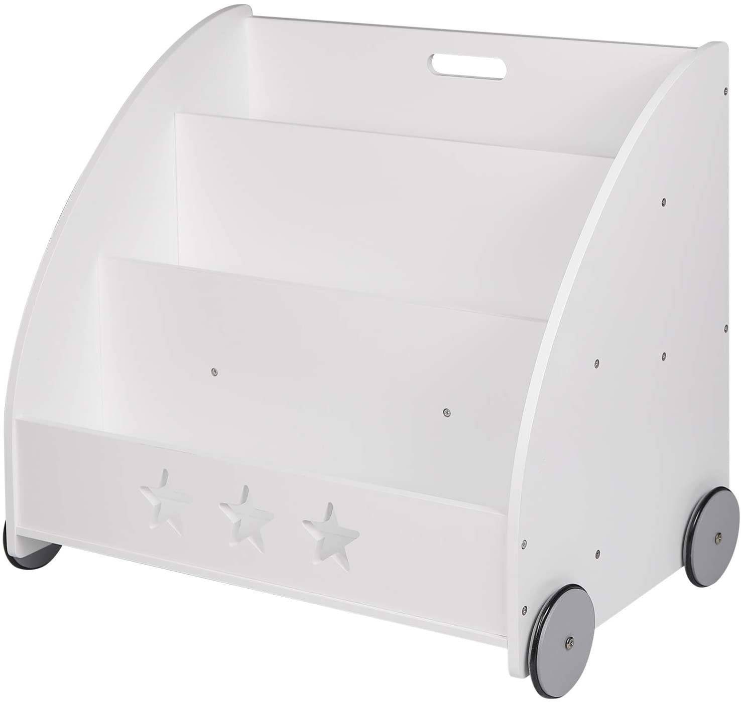 Woltu Bücherregal, 1-tlg., Kinderregal für Bücher