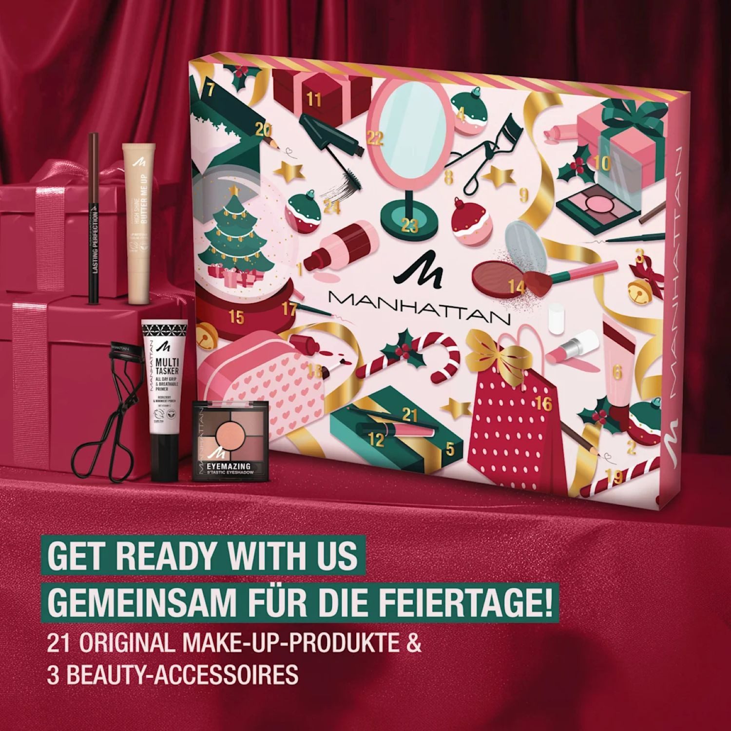 MANHATTAN Kosmetik-Adventskalender Adventskalender MERRY CHRISTMAS 2025