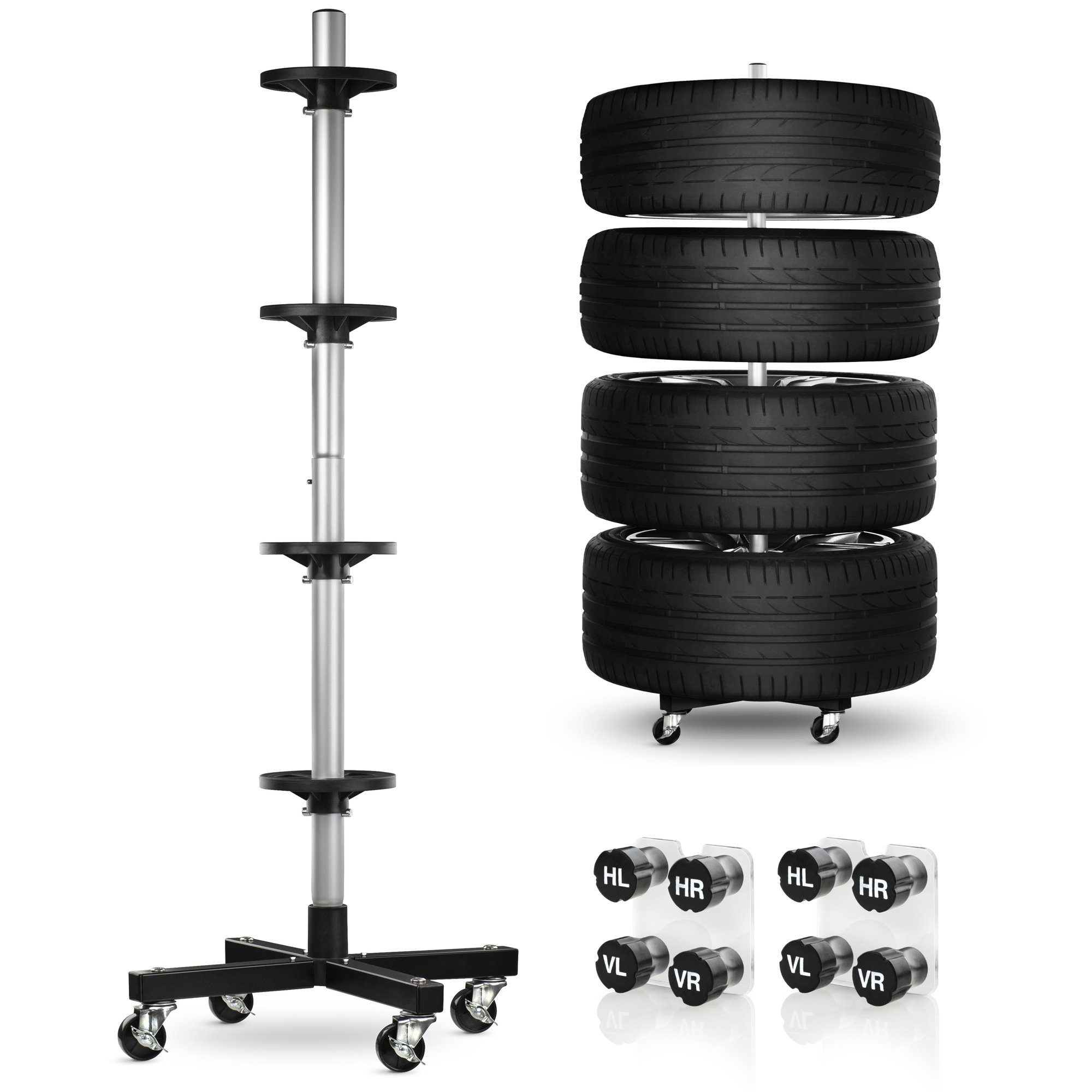 bonsport Felgenbaum Felgenbaum für 4 Autoreifen