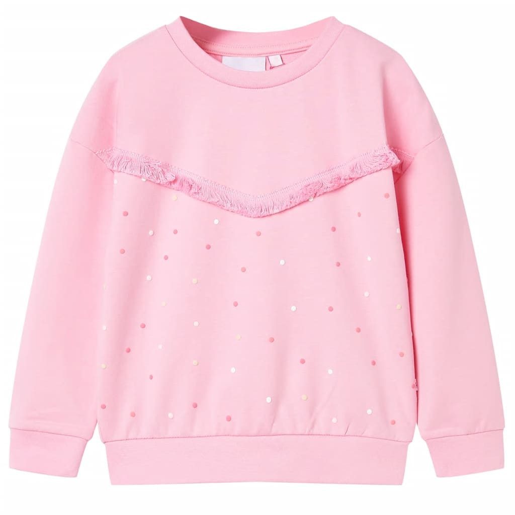 vidaXL Sweatshirt Kinder-Sweatshirt Rosa 92