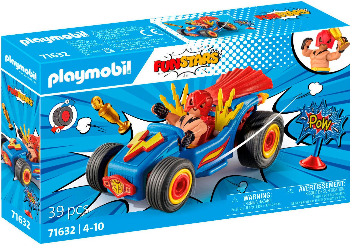 Playmobil® Rasender Wrestler (71632), Funstars Konstruktions-Spielset,
