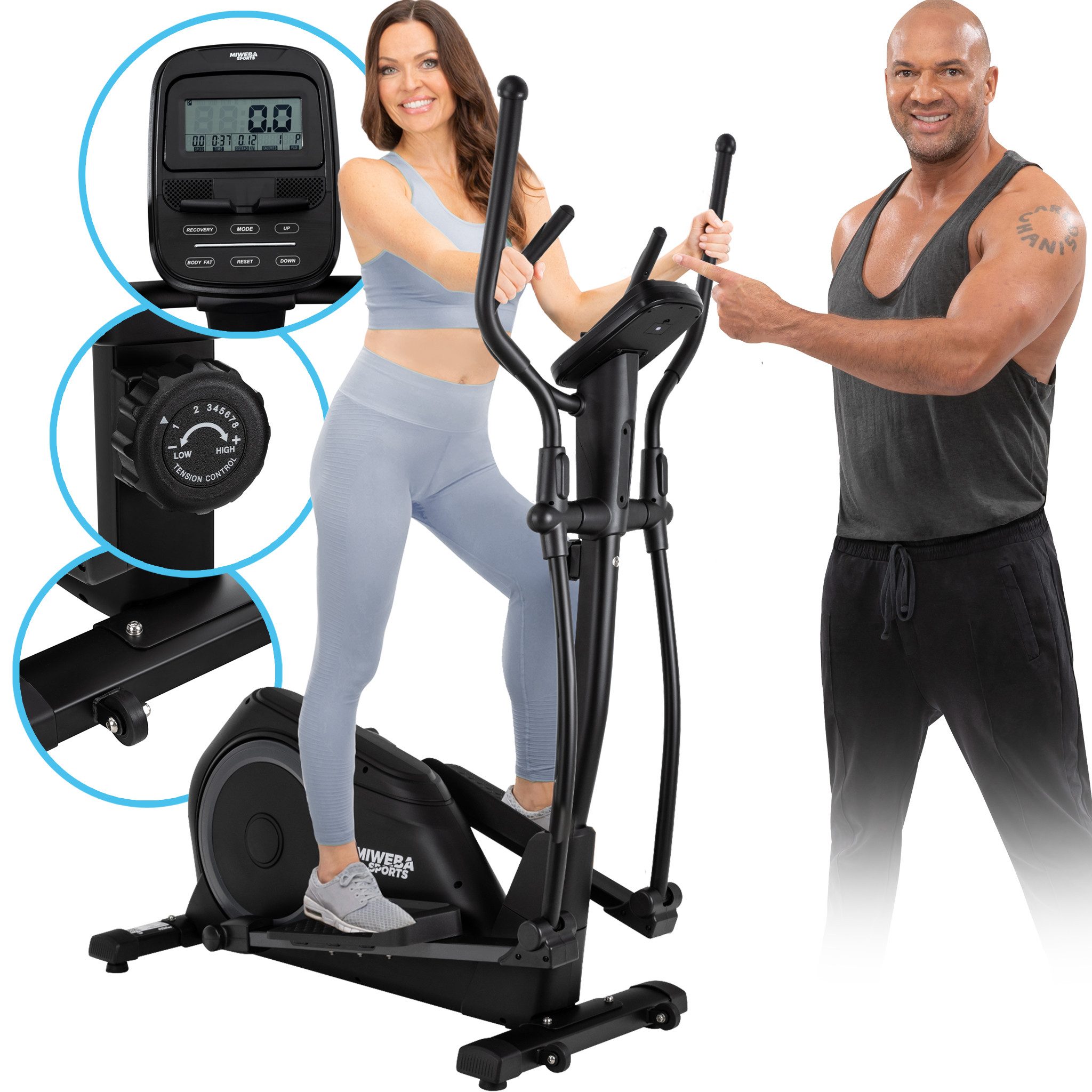 Miweba Sports Crosstrainer MC500 (Crosstrainer für