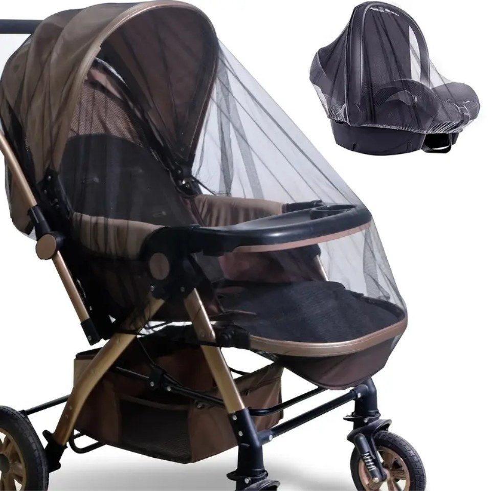 Venicce Love Kinderwagen-Insektenschutz Babywagen Mückennetz, Moskitonetz