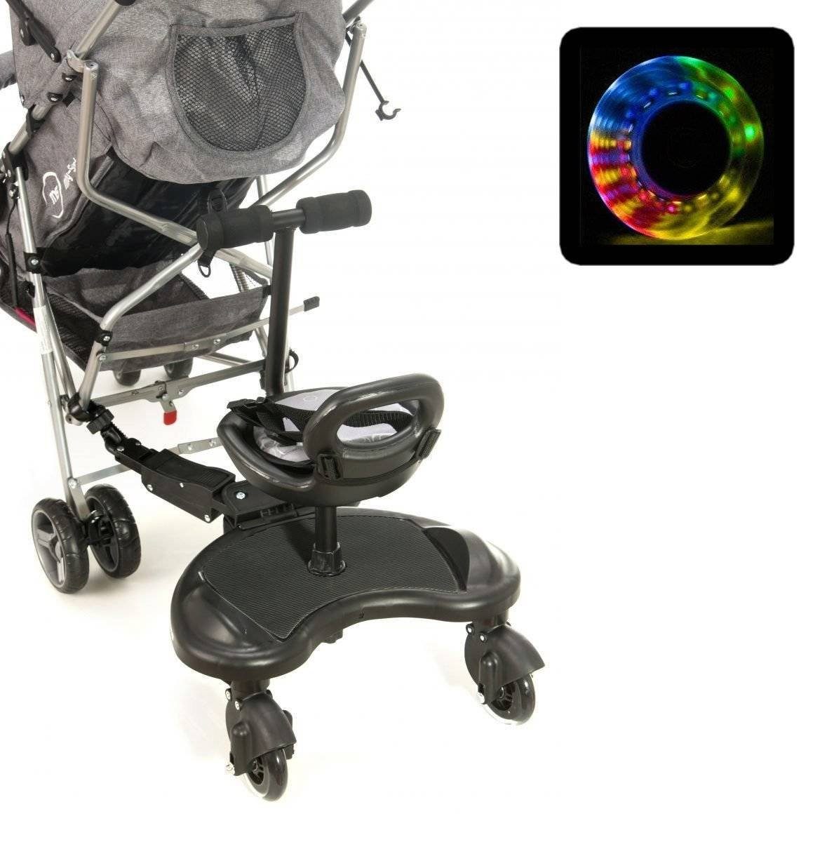 Moby-System Kinder-Buggy Buggy-Board zum Kinderwagen Mr.