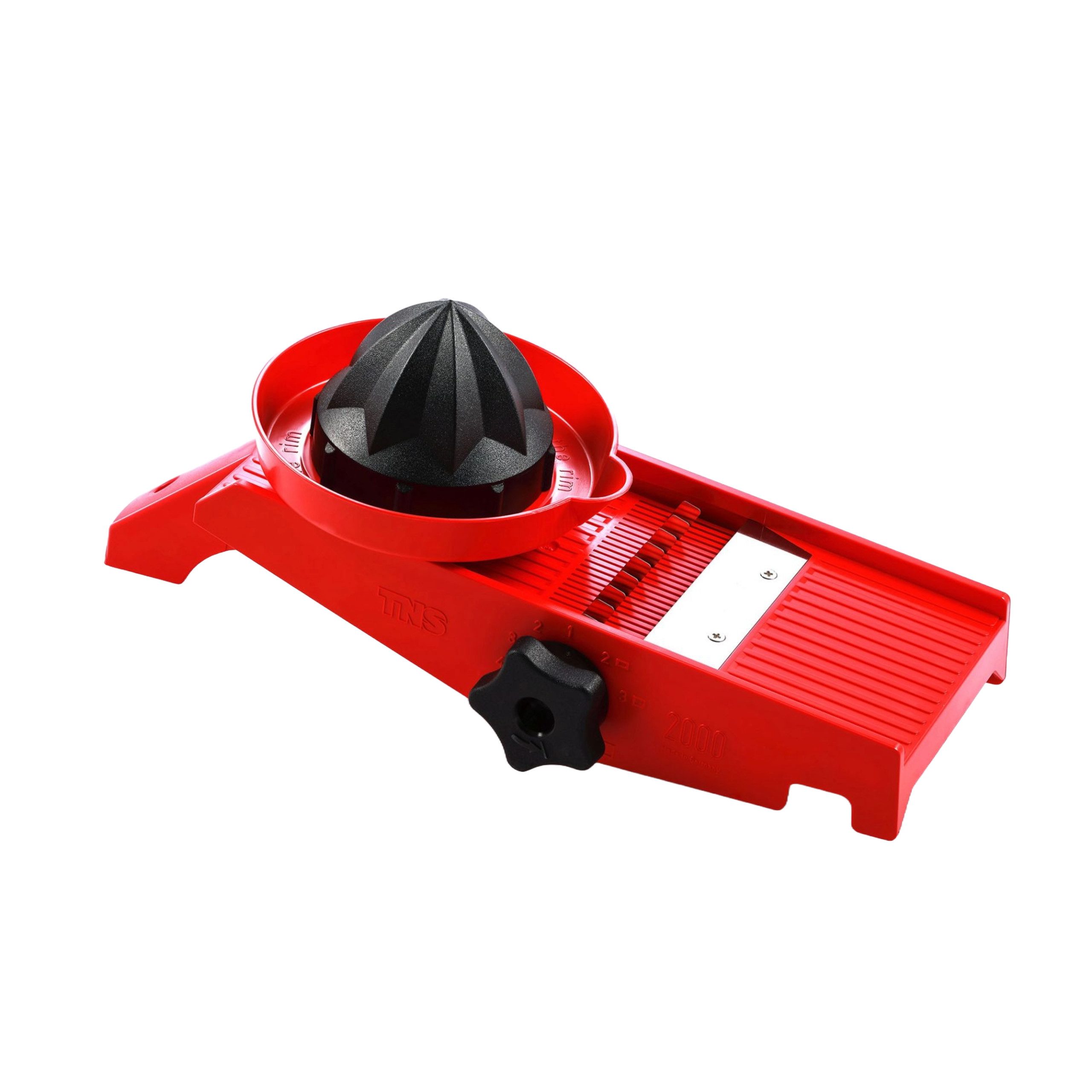 TNS 2000 Gemüsehobel TNS-2000 hellrot-schwarz Gemüsehobel/vegetable