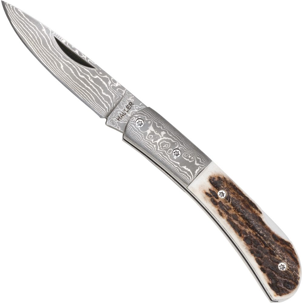 Haller Messer Taschenmesser Haller Damast-Taschenmesser mit