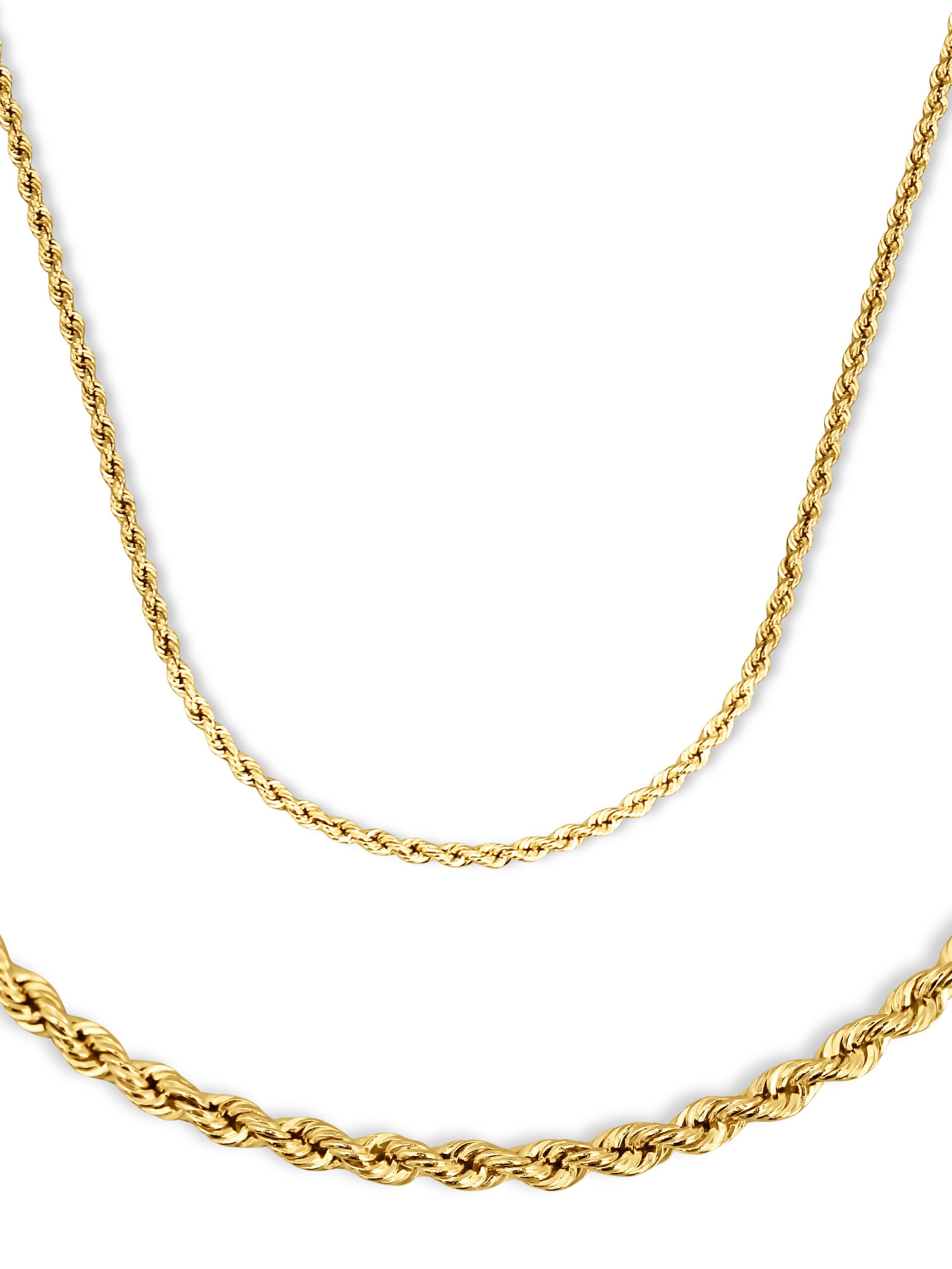 Antares Gold Goldkette 14K 585er Kordel