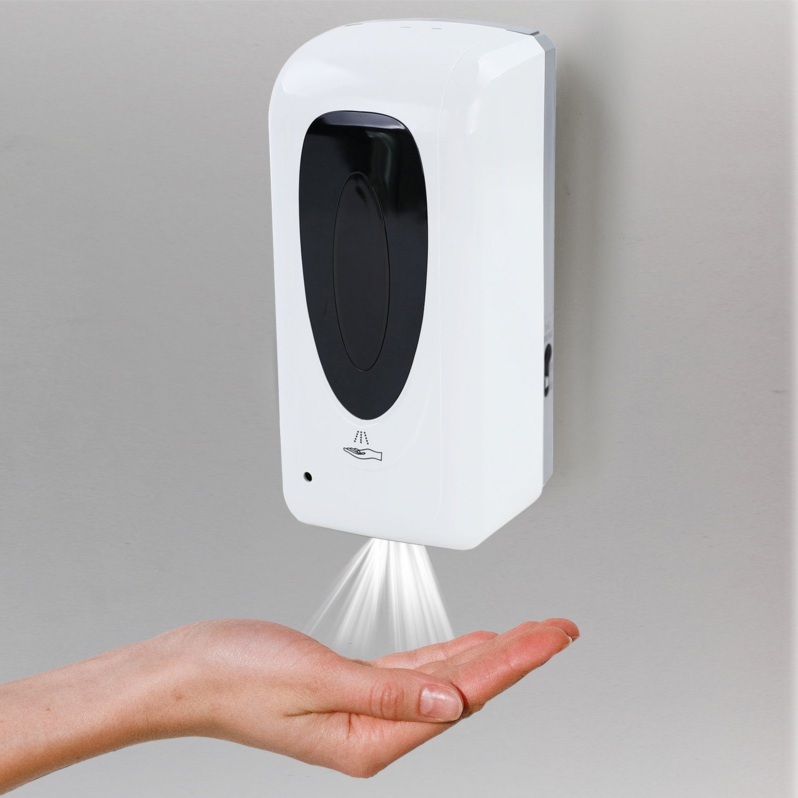 RAMROXX Desinfektionsmittelspender Desinfektionsspender Automat mit Sensor