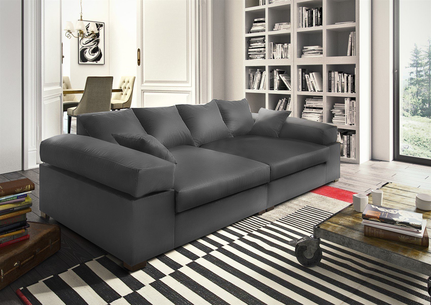 Fun Möbel Big-Sofa Big Sofa Couchgarnitur