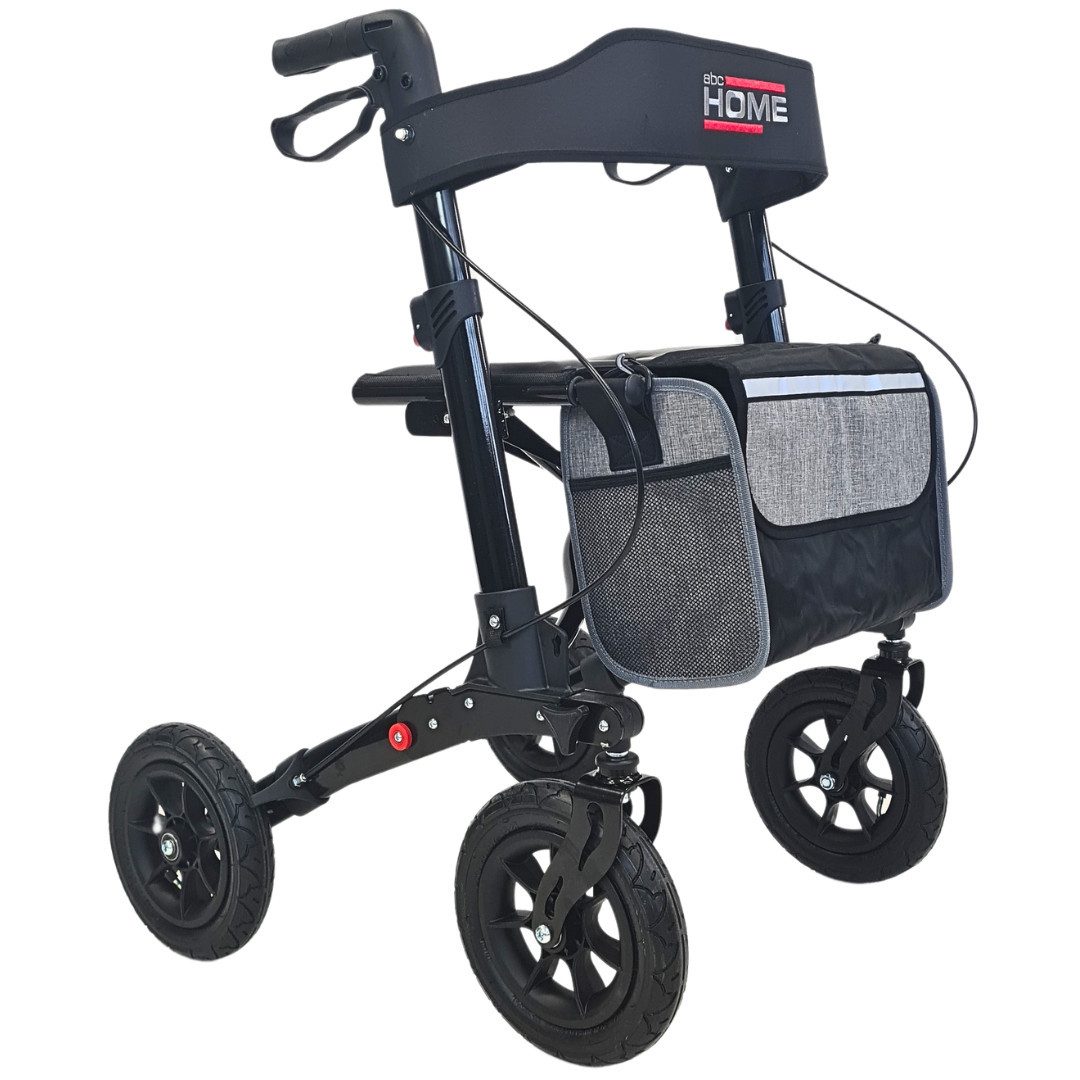 abc HOME Rollator Outdoor, mit Luftreifen