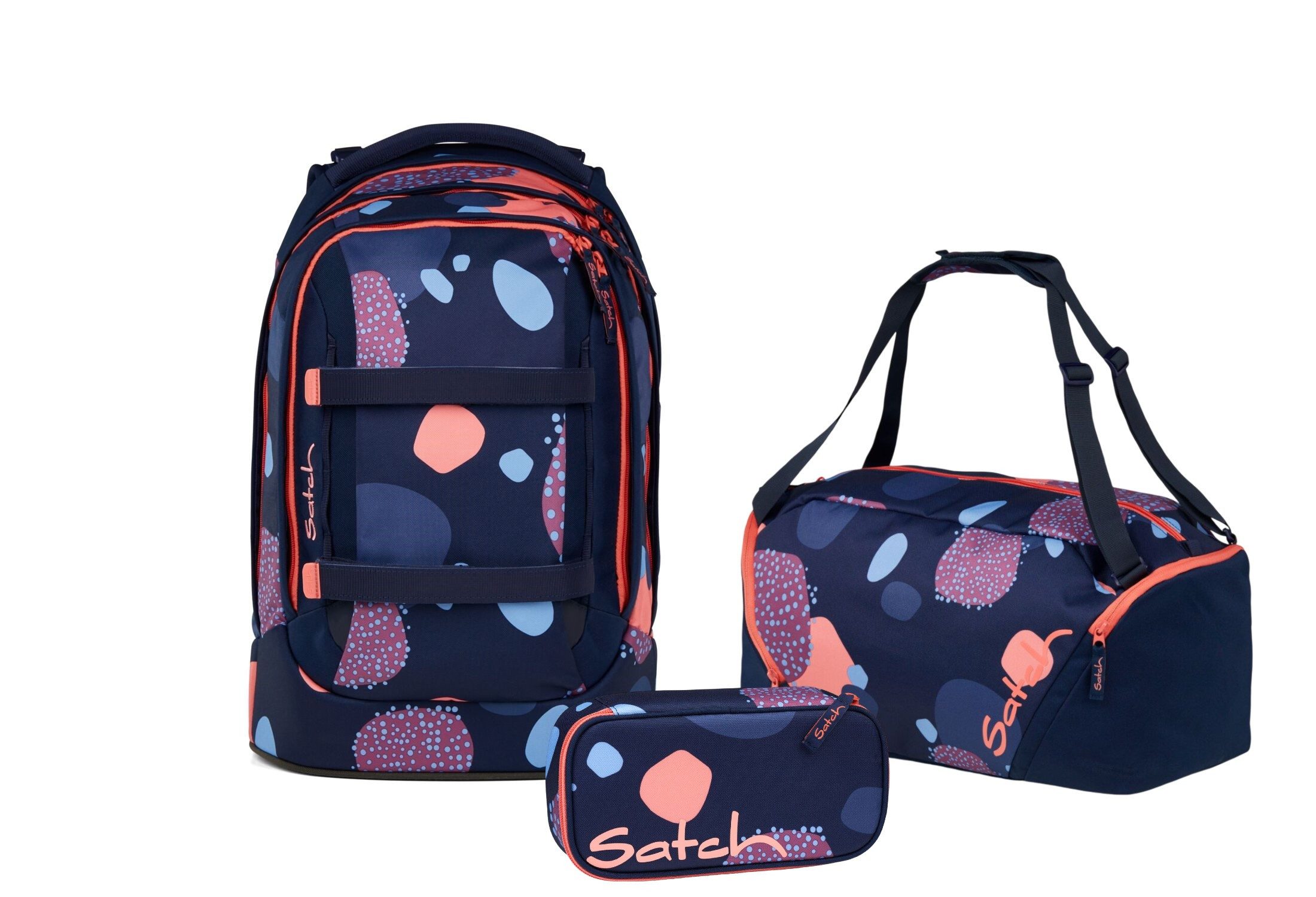 Satch Schulranzen Schulrucksack-Set PACK Coral Reef