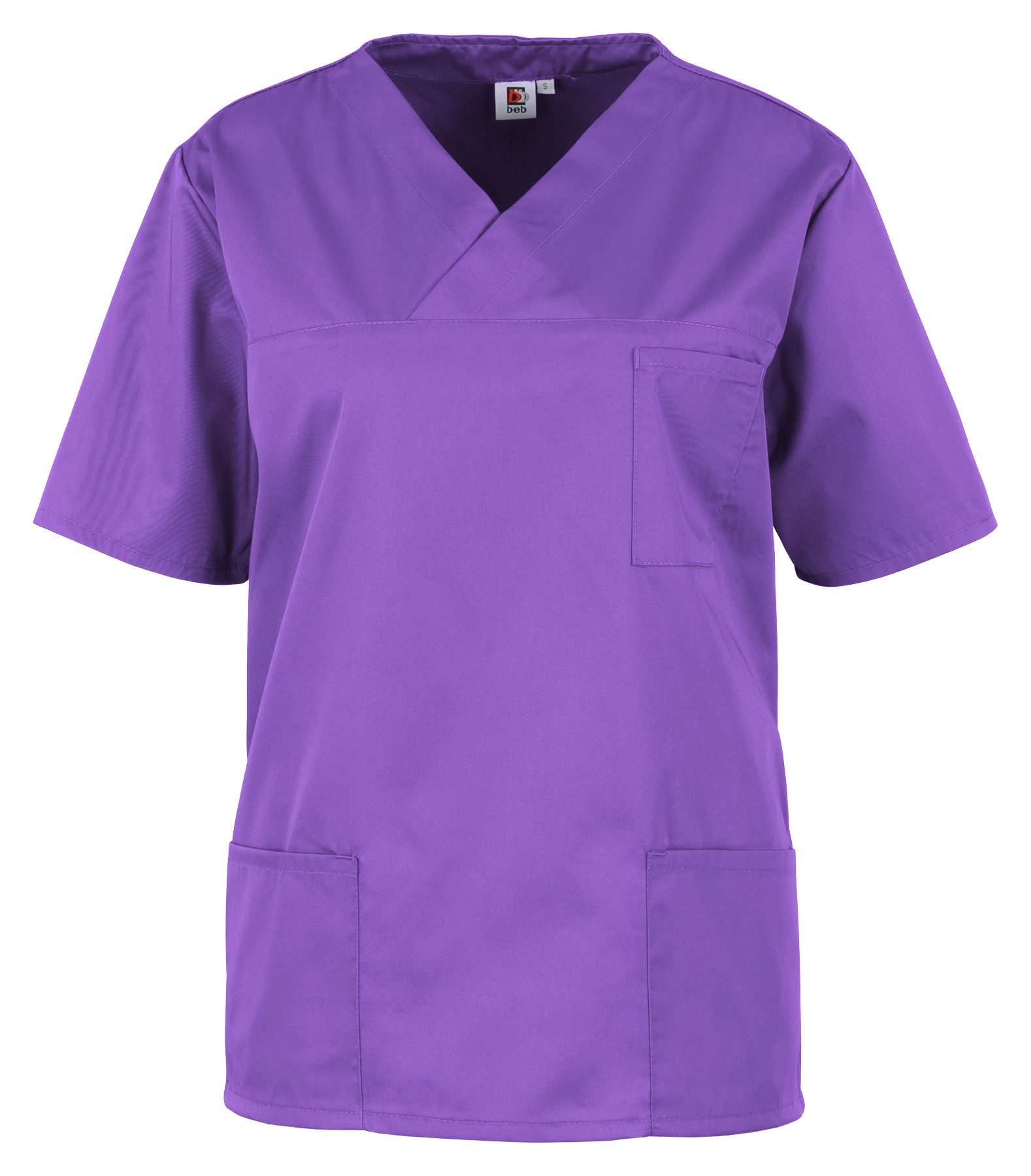 BEB Schlupfbluse beb Basic Kasack Unisex