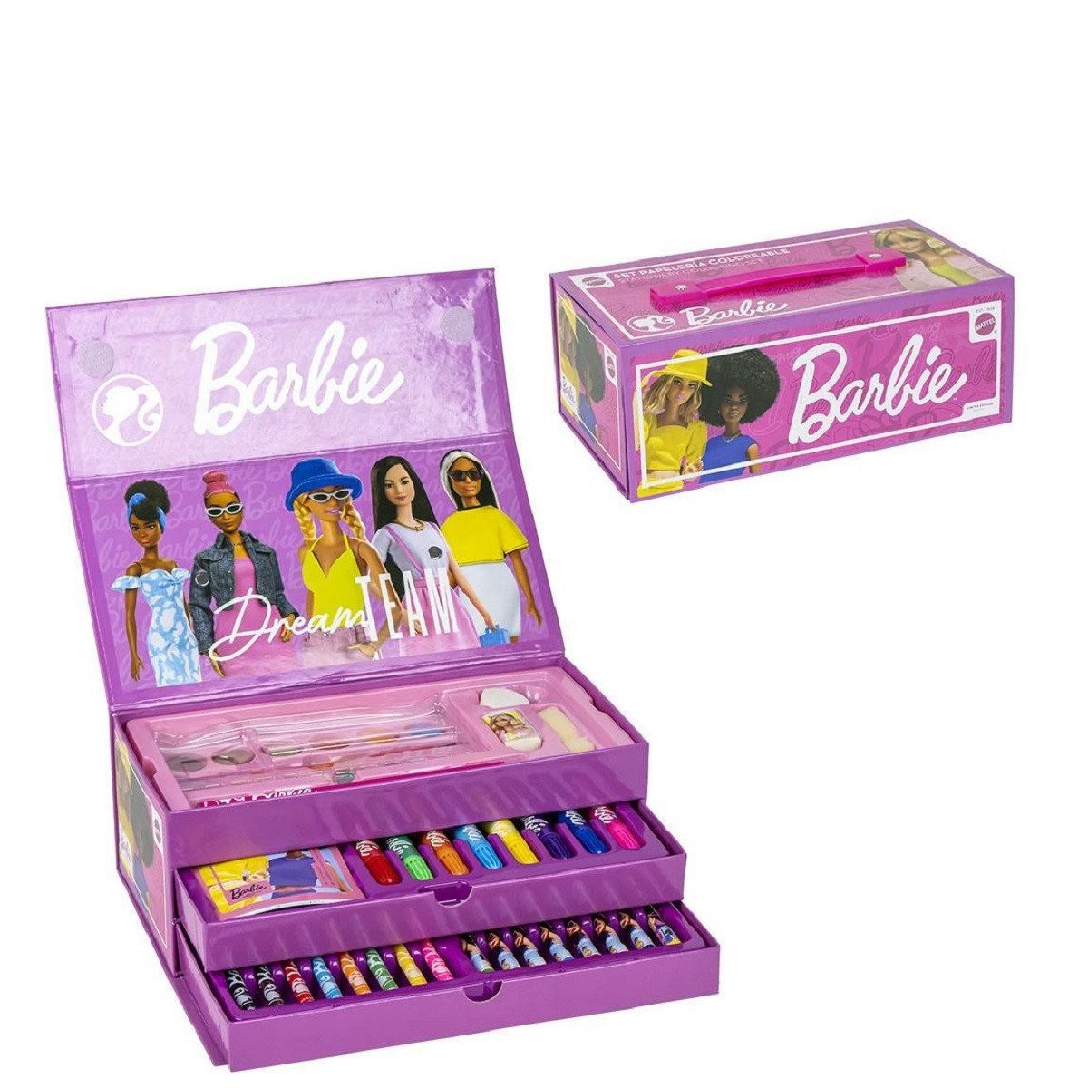 Barbie Buntstift Barbie Kreatives Malset –