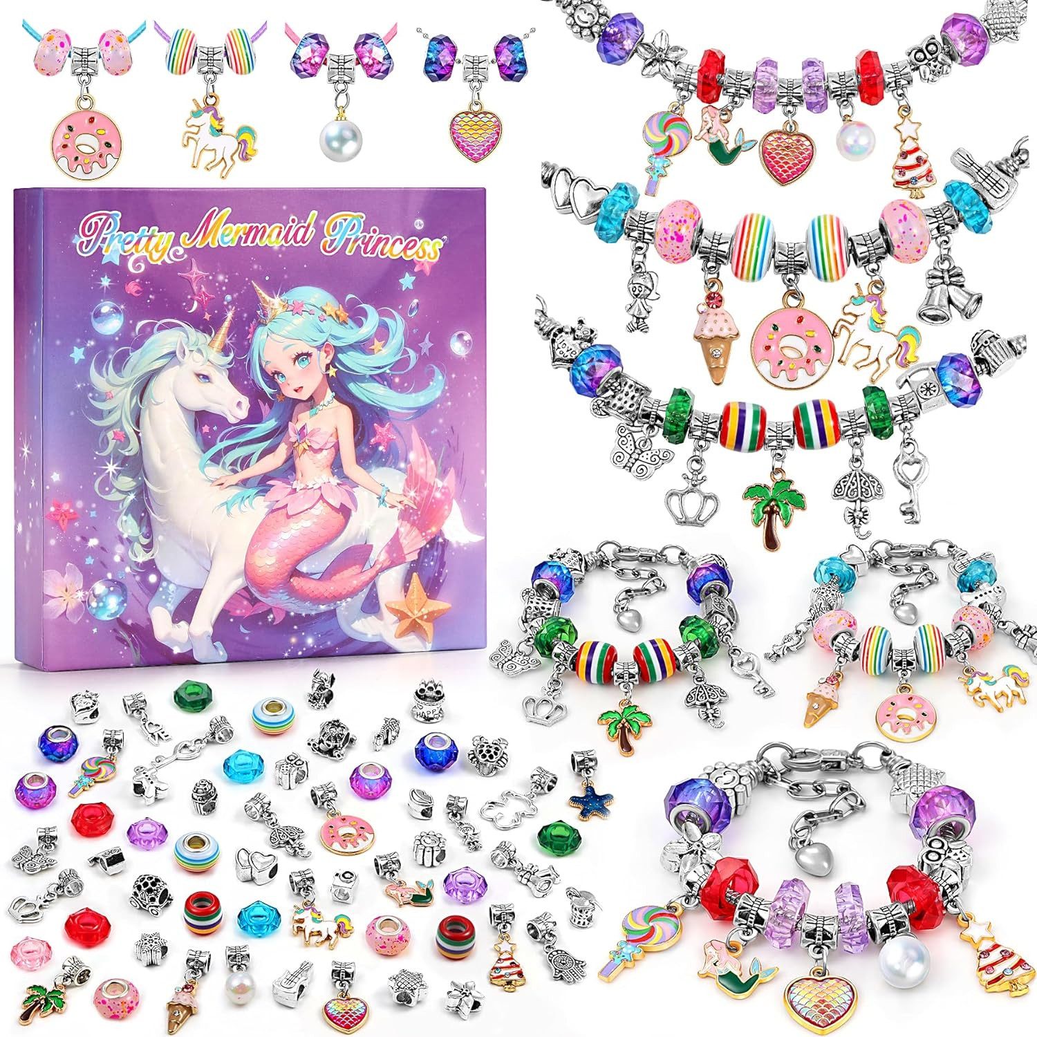 POPOLIC Schmuckset Geschenke für Mädchen, Schmuck