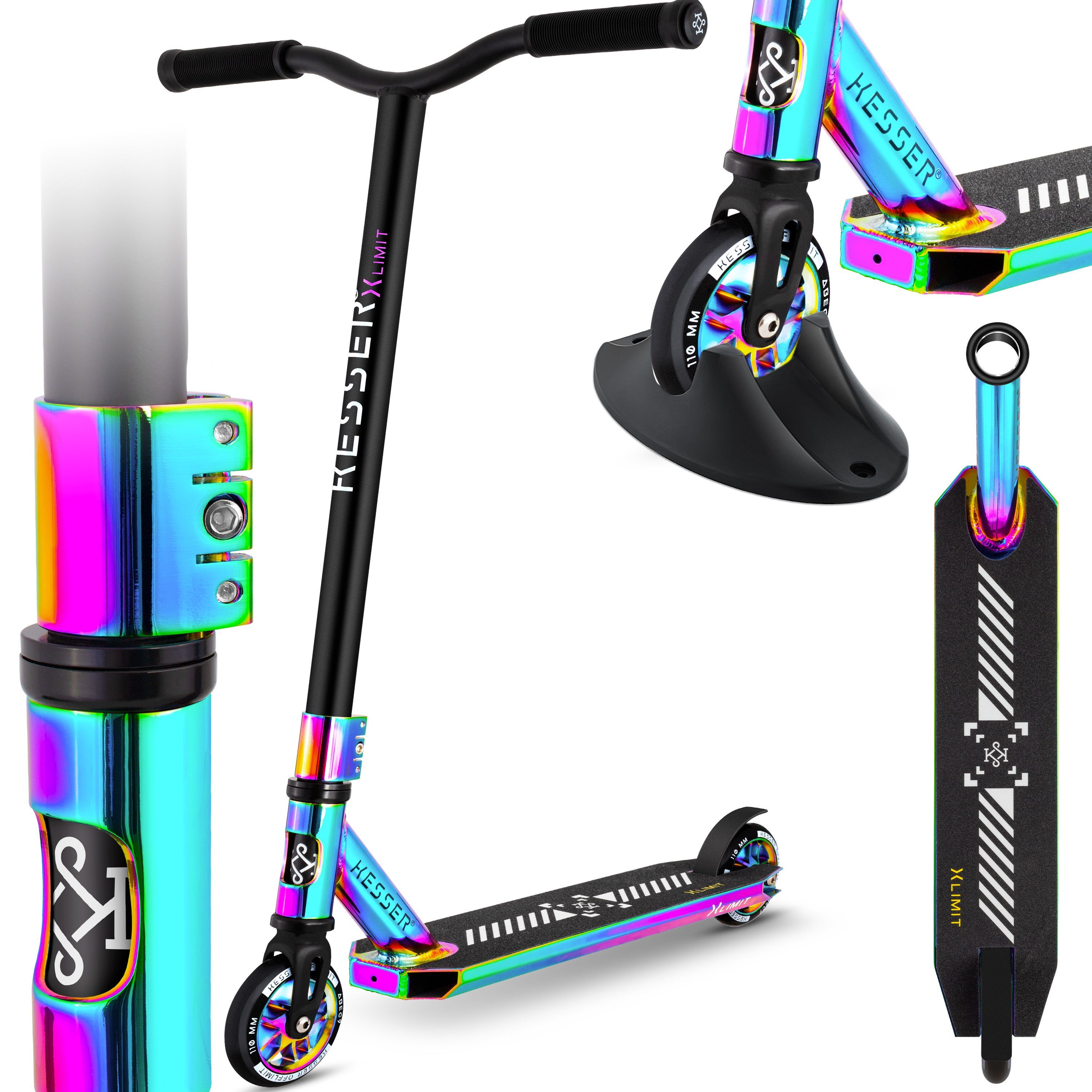 KESSER Scooter, Stunt Scooter X-Limit-Pro 360°