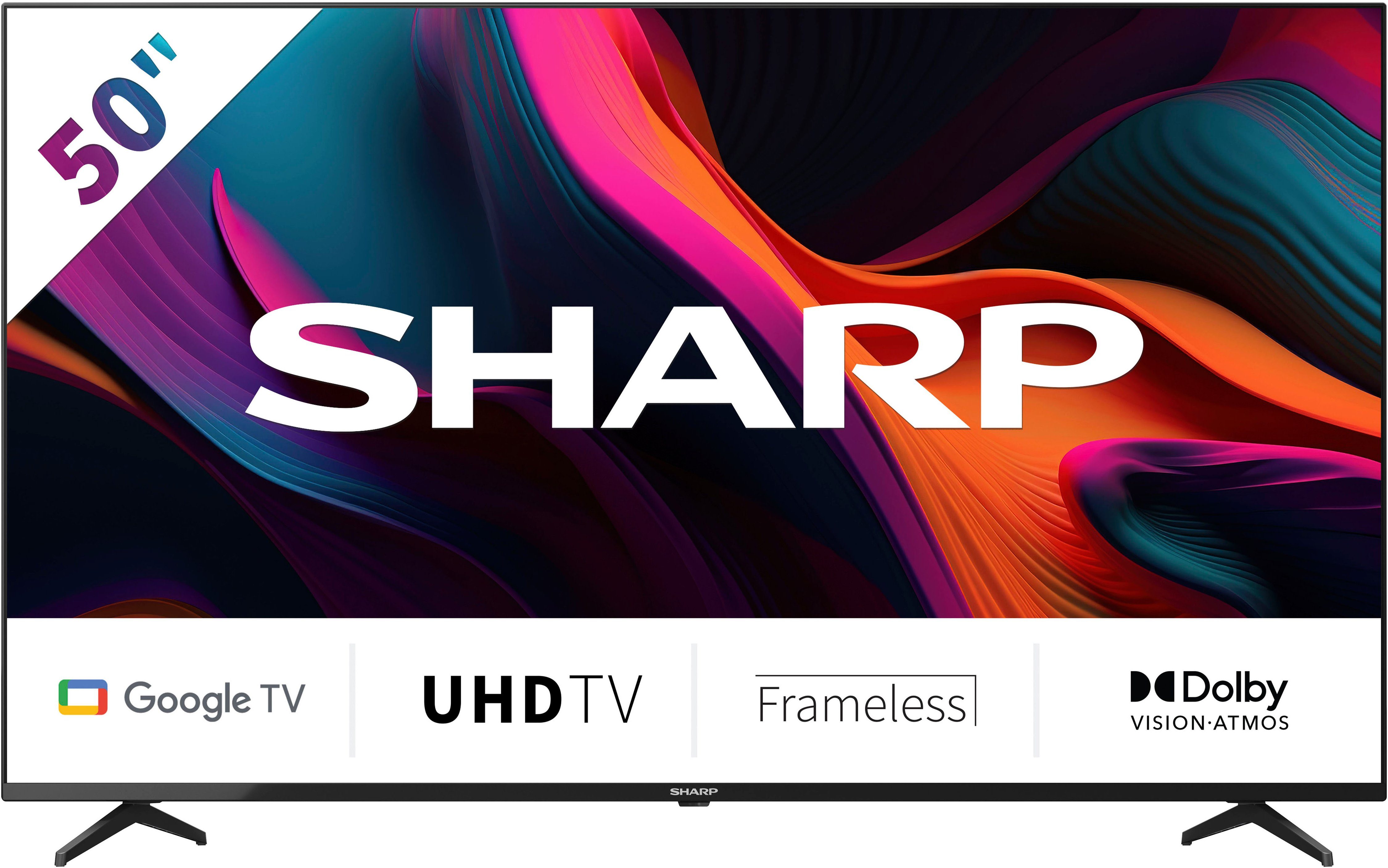 Sharp 4T-C50GLx LED-Fernseher (126 cm/50 Zoll,