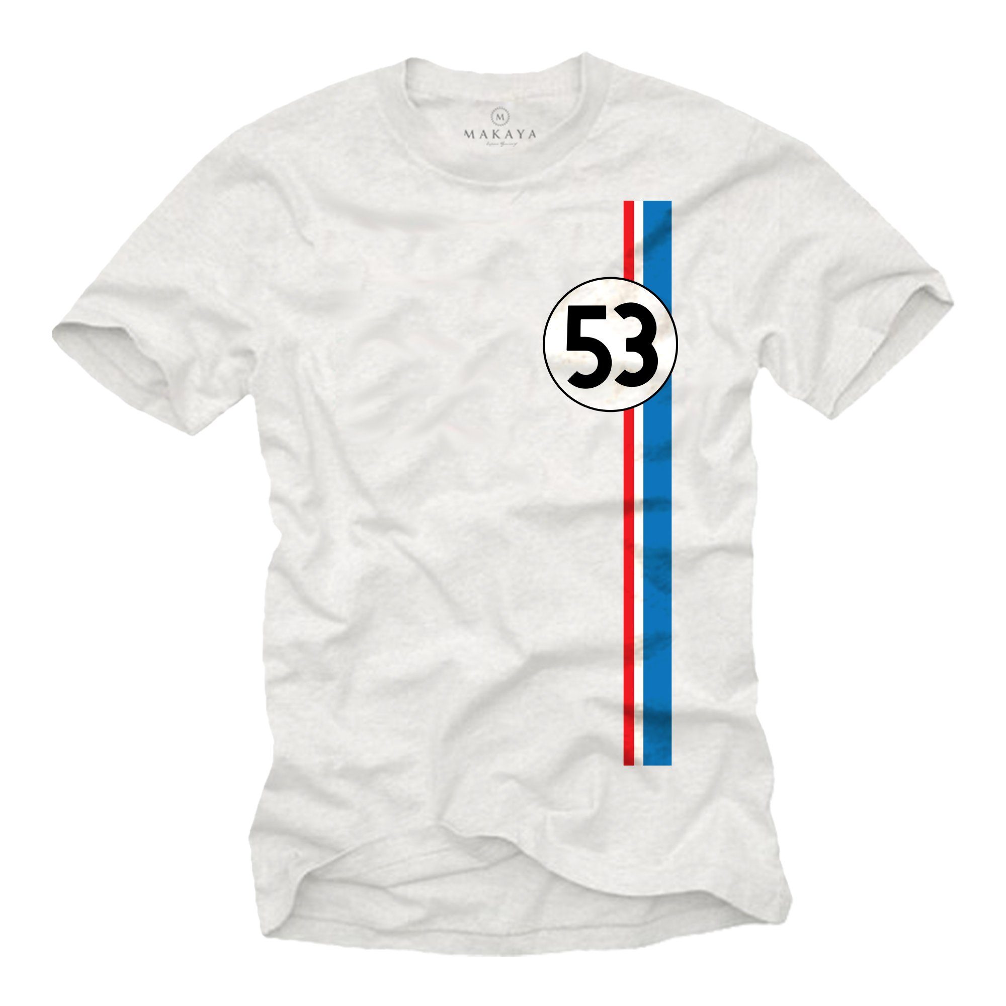 MAKAYA Print-Shirt Herren Geschenke für Autoliebhaber