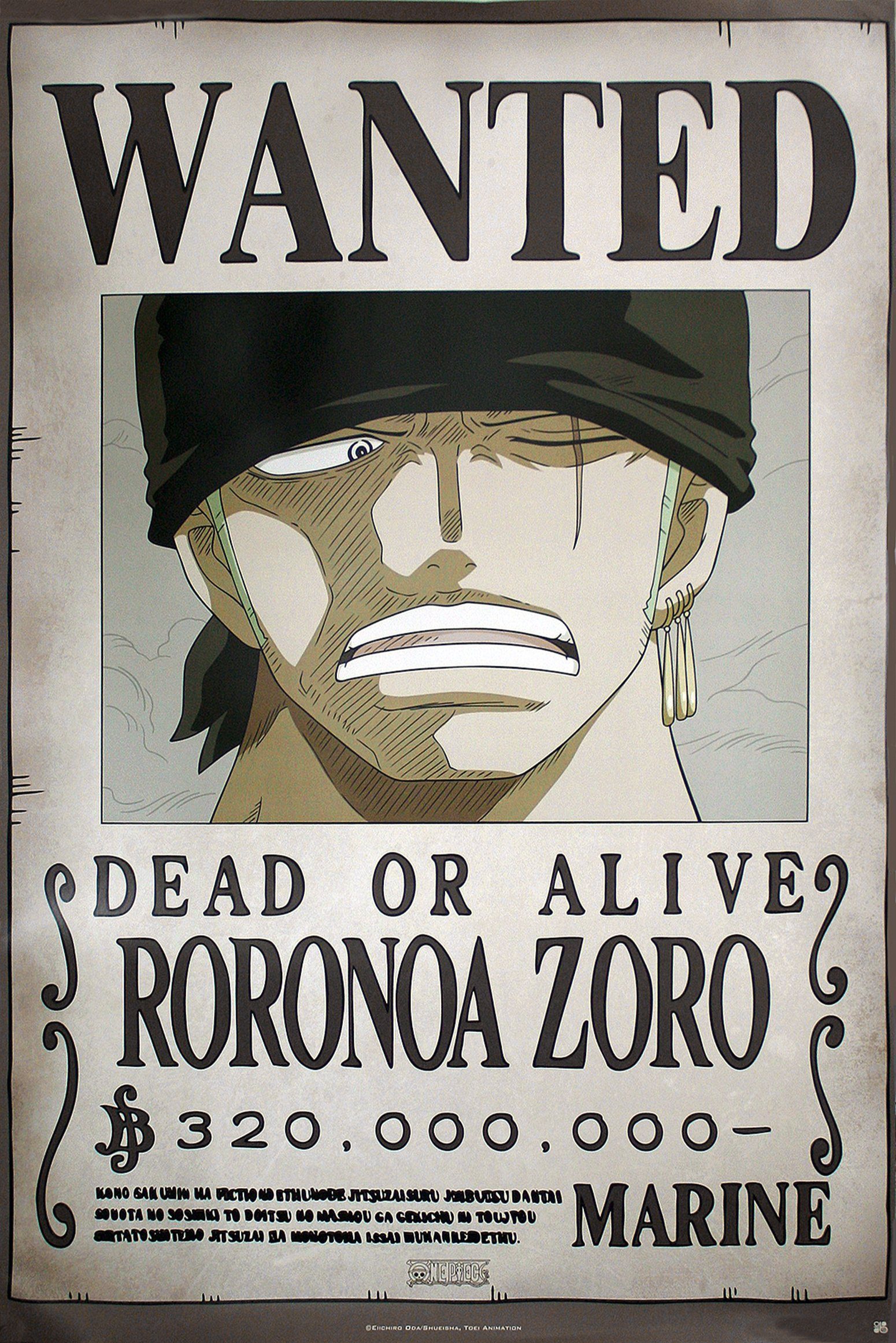 ABYstyle Poster One Piece Poster Wanted