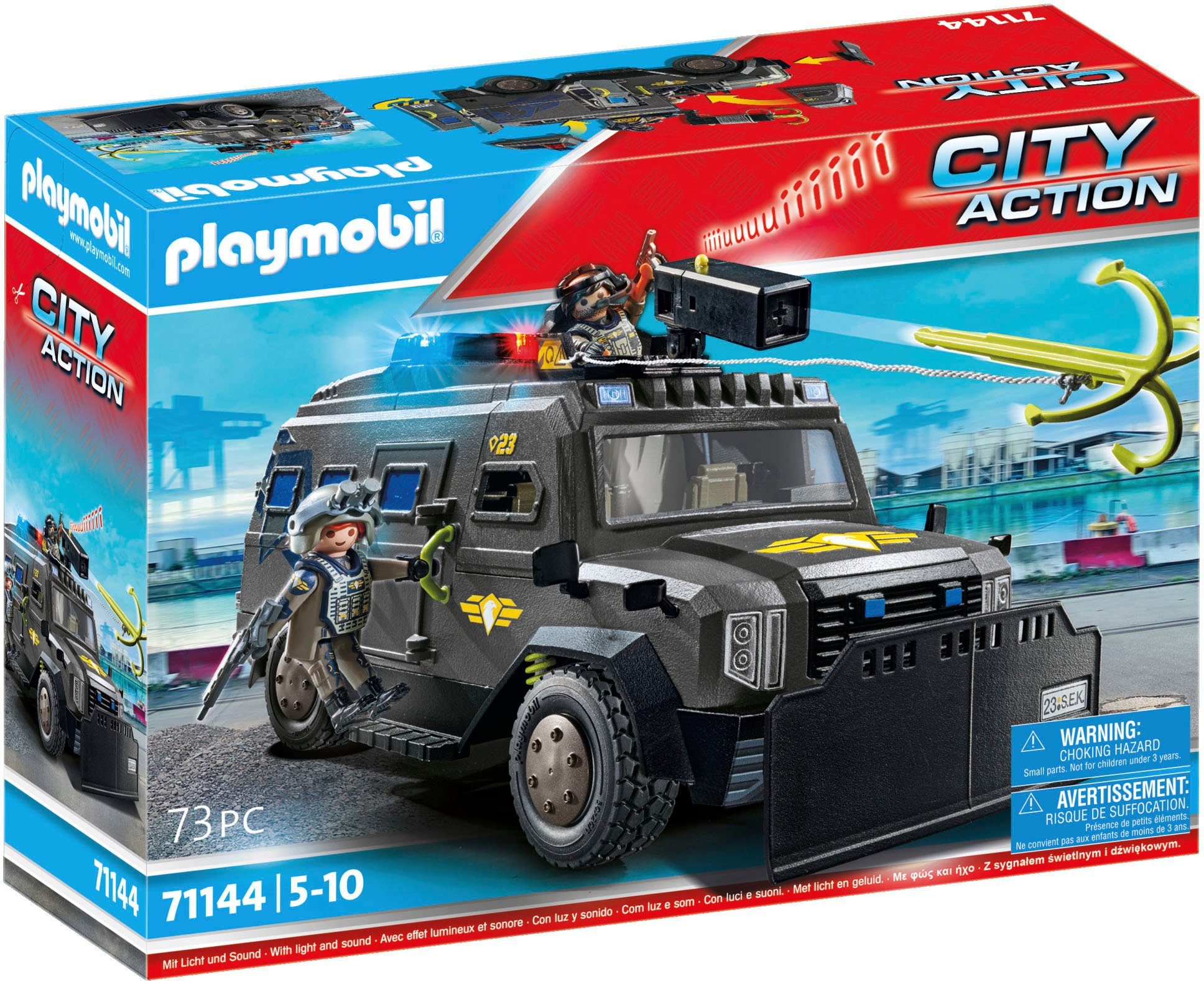 Playmobil® SWAT-Geländefahrzeug (71144), My Action Heroes