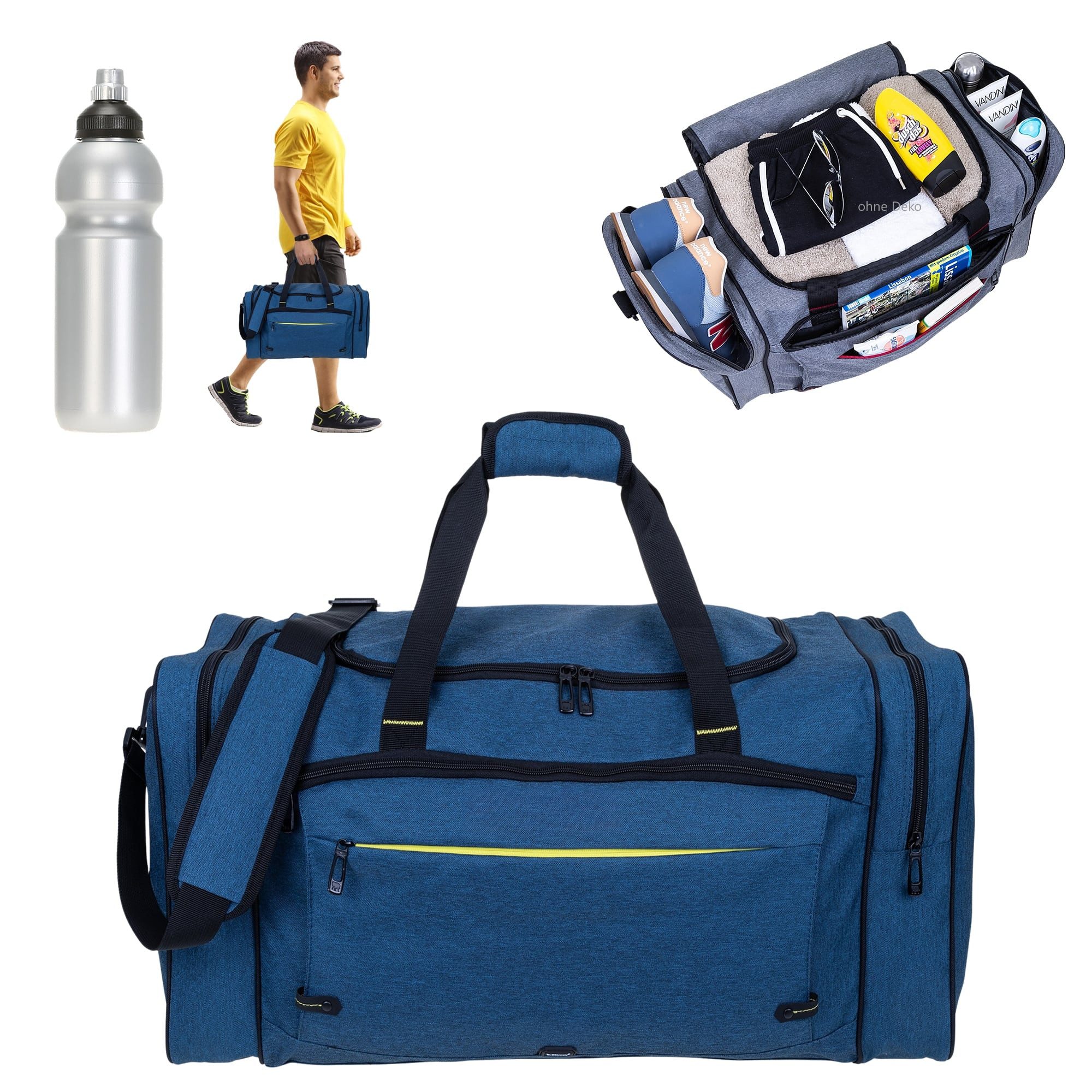 ELEPHANT Sporttasche Reisetasche Sauna Fitness Sport