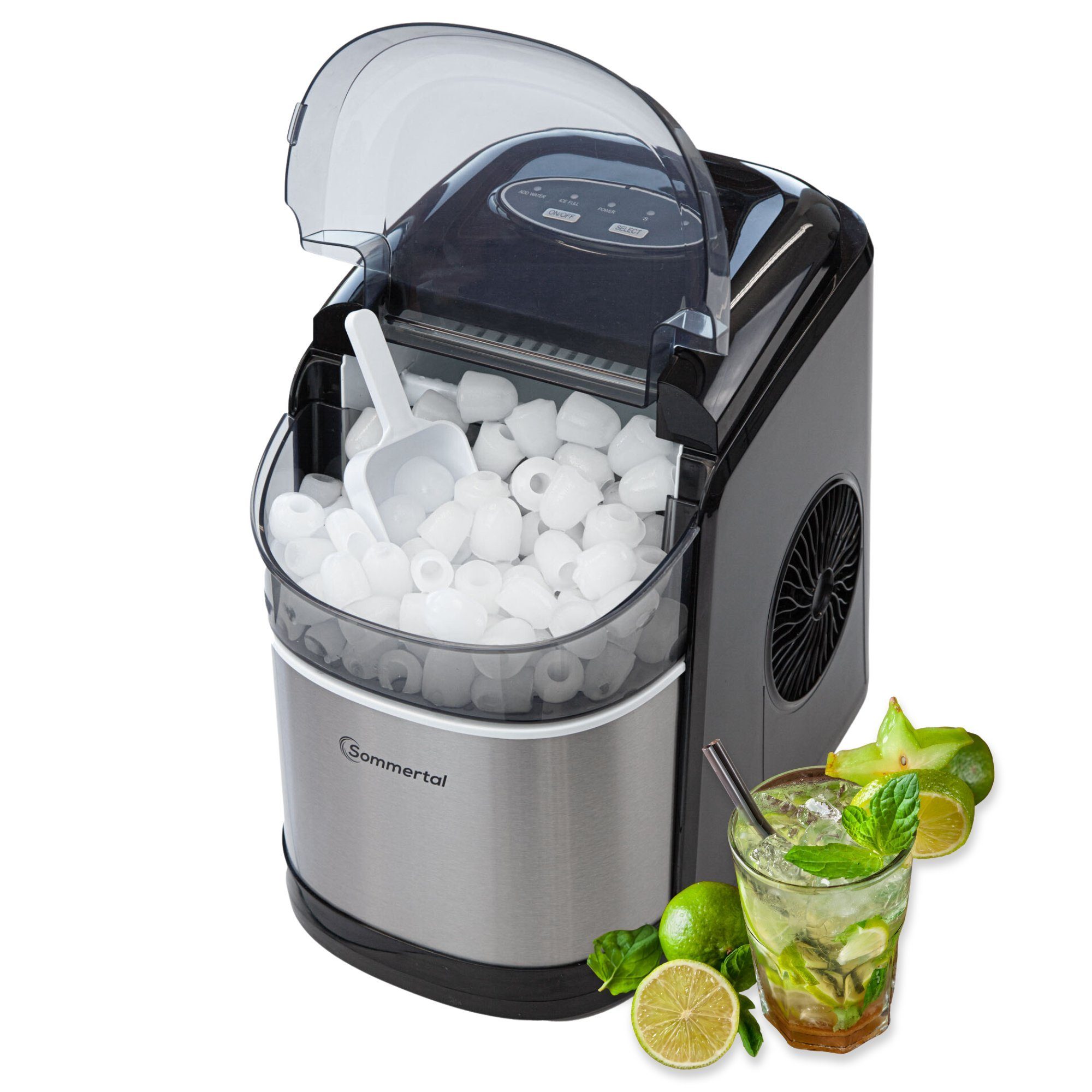 Sommertal Eiswürfelmaschine Sommertal Eiswürfelmaschine EM12C, Ice