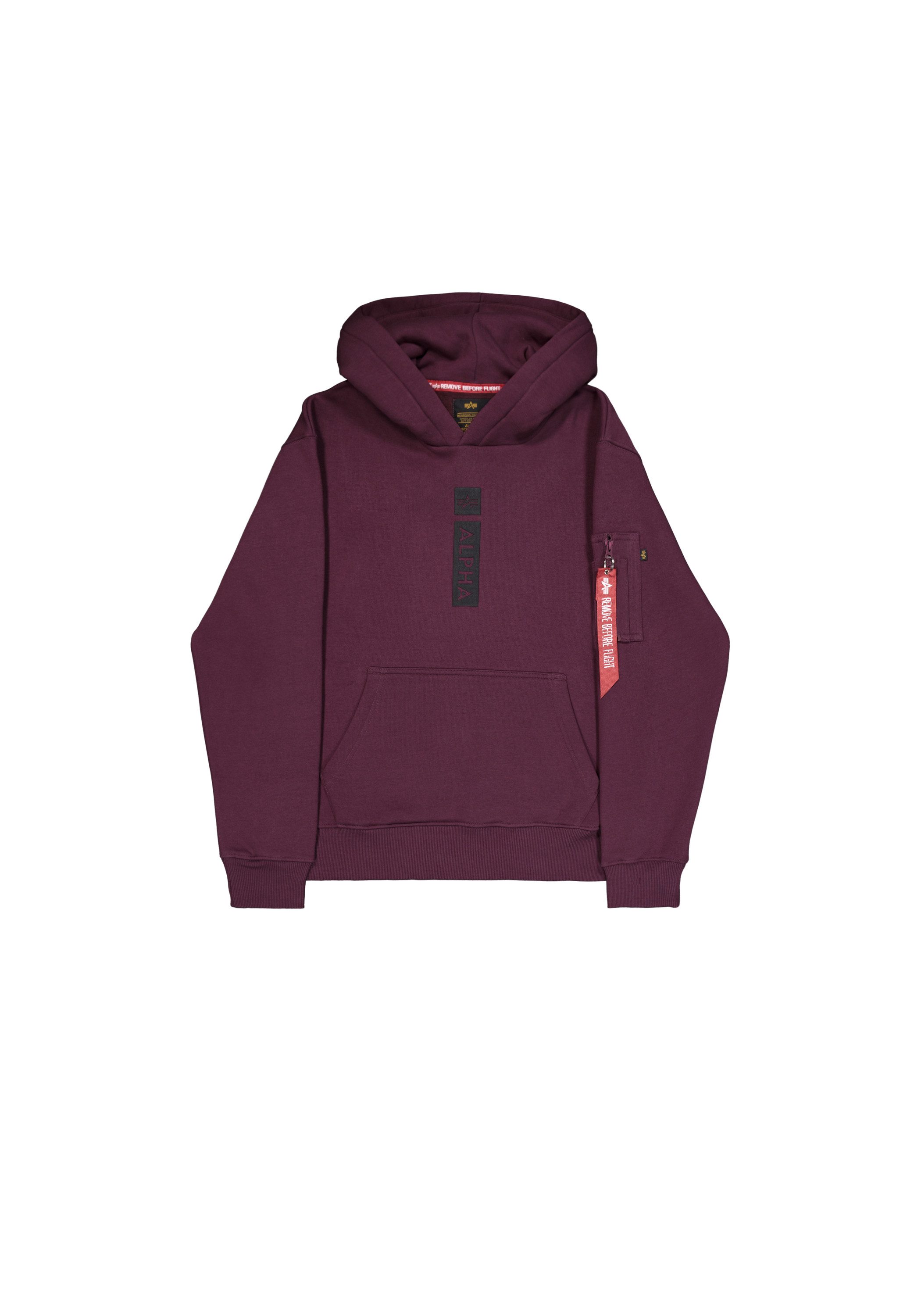 Alpha Industries Hoodie Alpha Puff Print