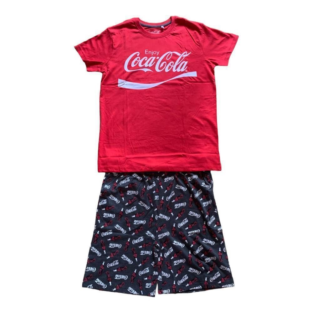 COCA COLA Schlafanzug Kurzer Schlafanzug für