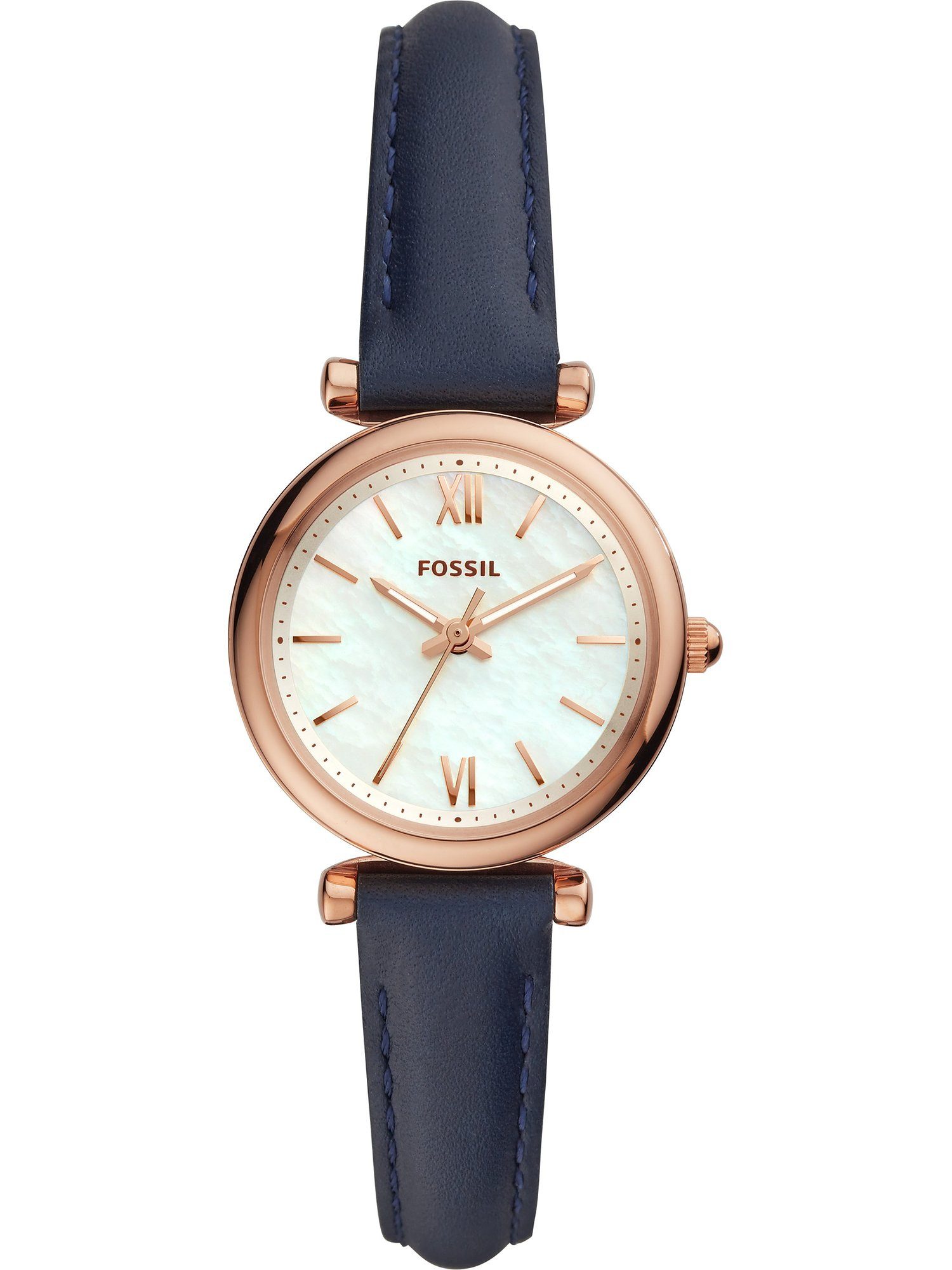Fossil Quarzuhr Fossil Damen-Uhren Analog Quarz