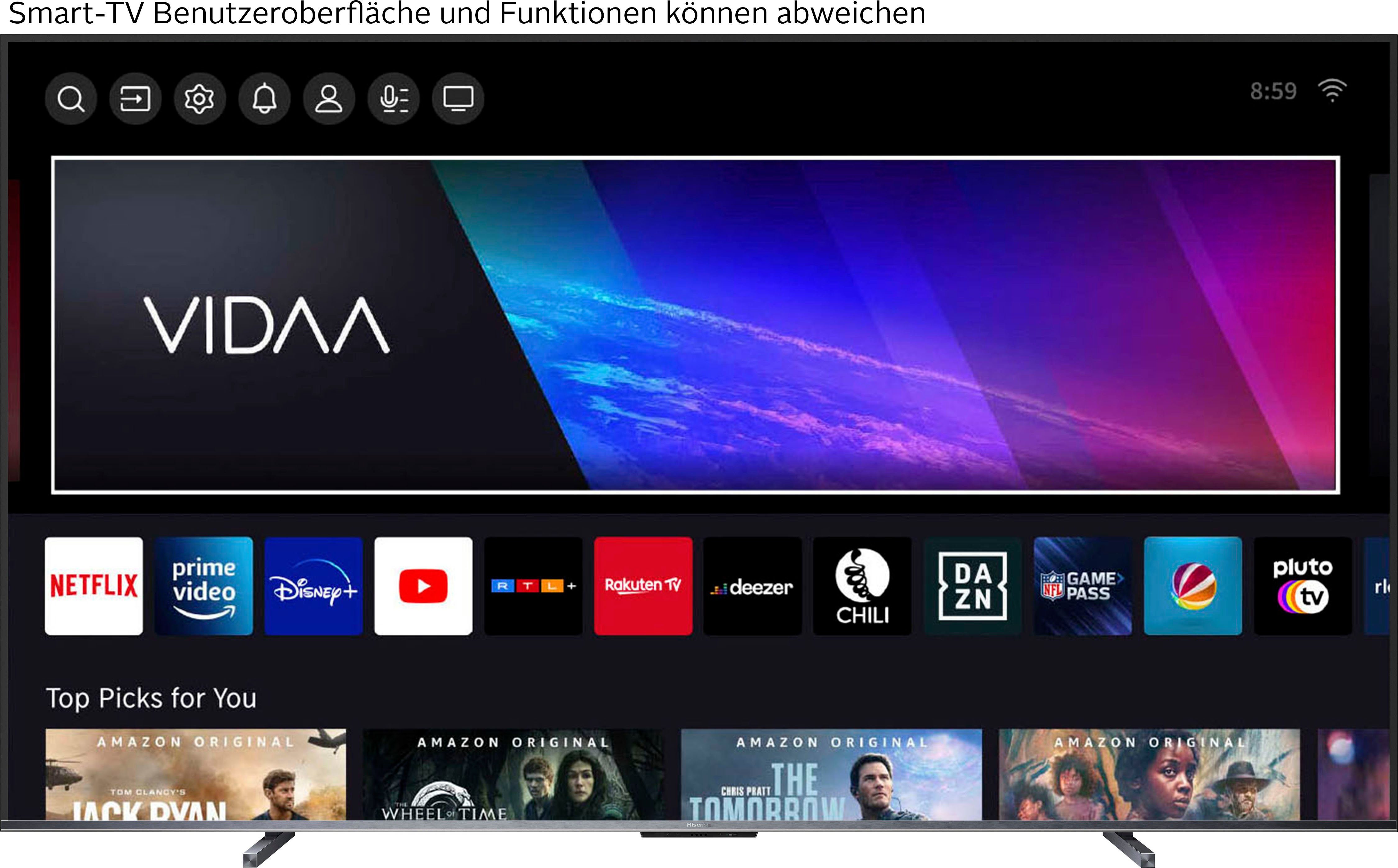 Hisense 85U7KQ Mini-LED-Fernseher (215 cm/85 Zoll,
