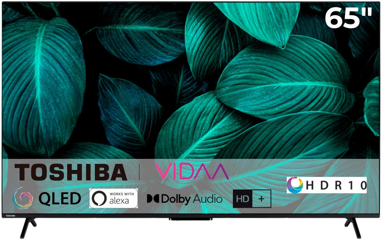 Toshiba 65QV2463DA QLED-Fernseher (164 cm/65 Zoll,