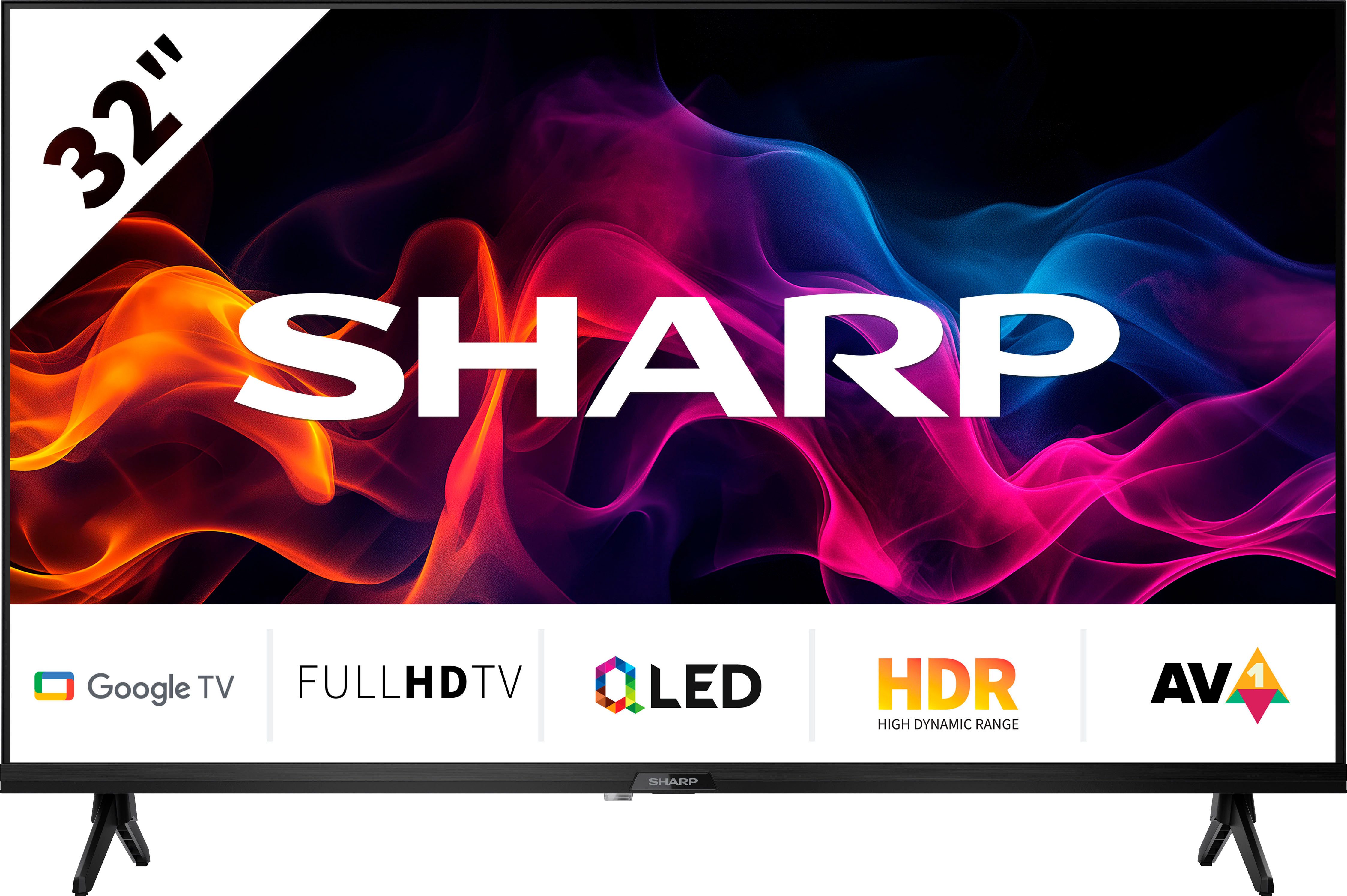 Sharp 2T-C32GFx QLED-Fernseher (80 cm/32 Zoll,