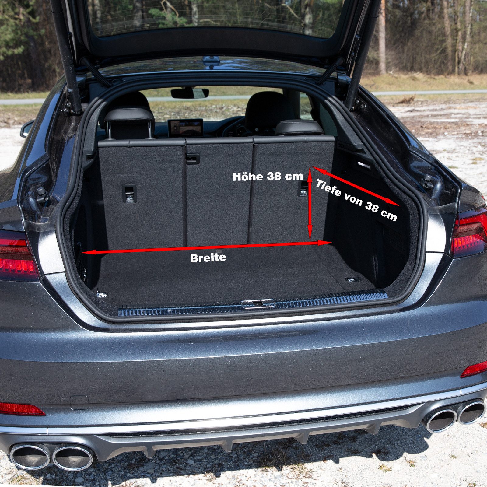 CopcoPet Tier-Autobett Autohundebett Schwarz 70 x