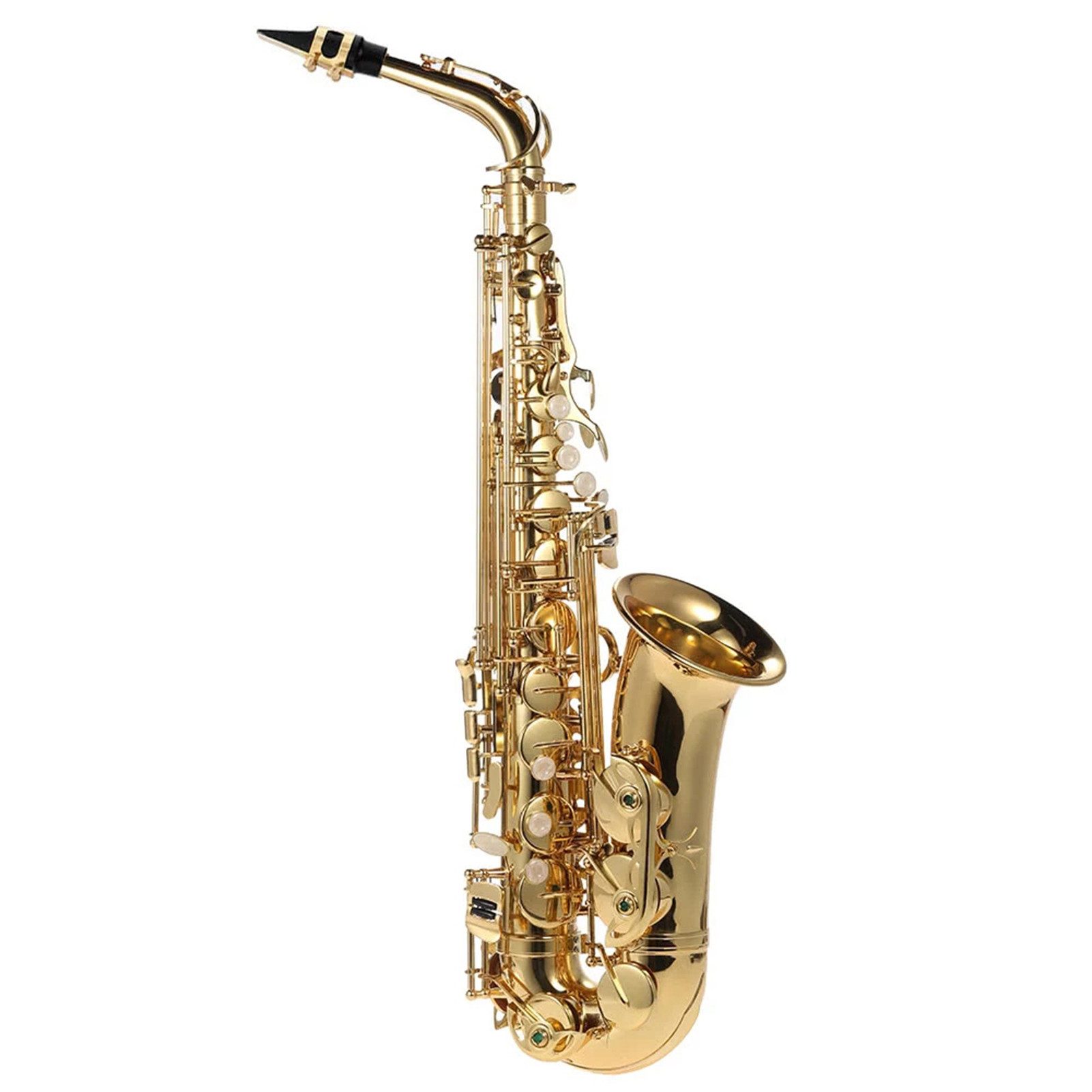 cocosity Saxophon Altsaxophon, Messinglack Gold, Es,