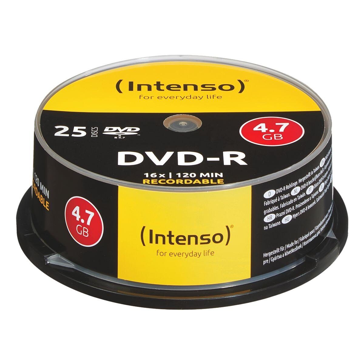 Intenso DVD-Rohling DVD-R, 4,7 GB