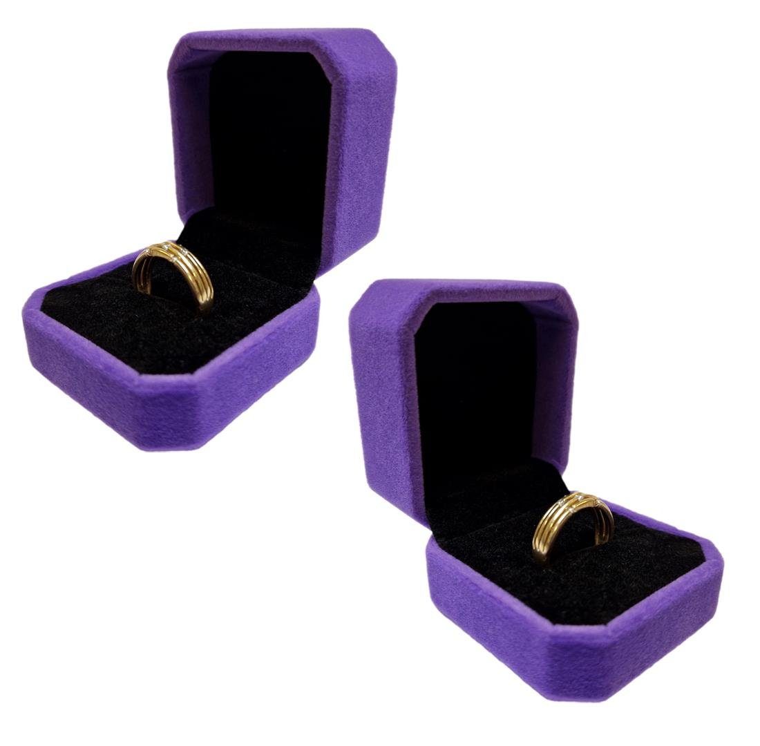 BAYLI Schmucketui 2 x Ringetui für