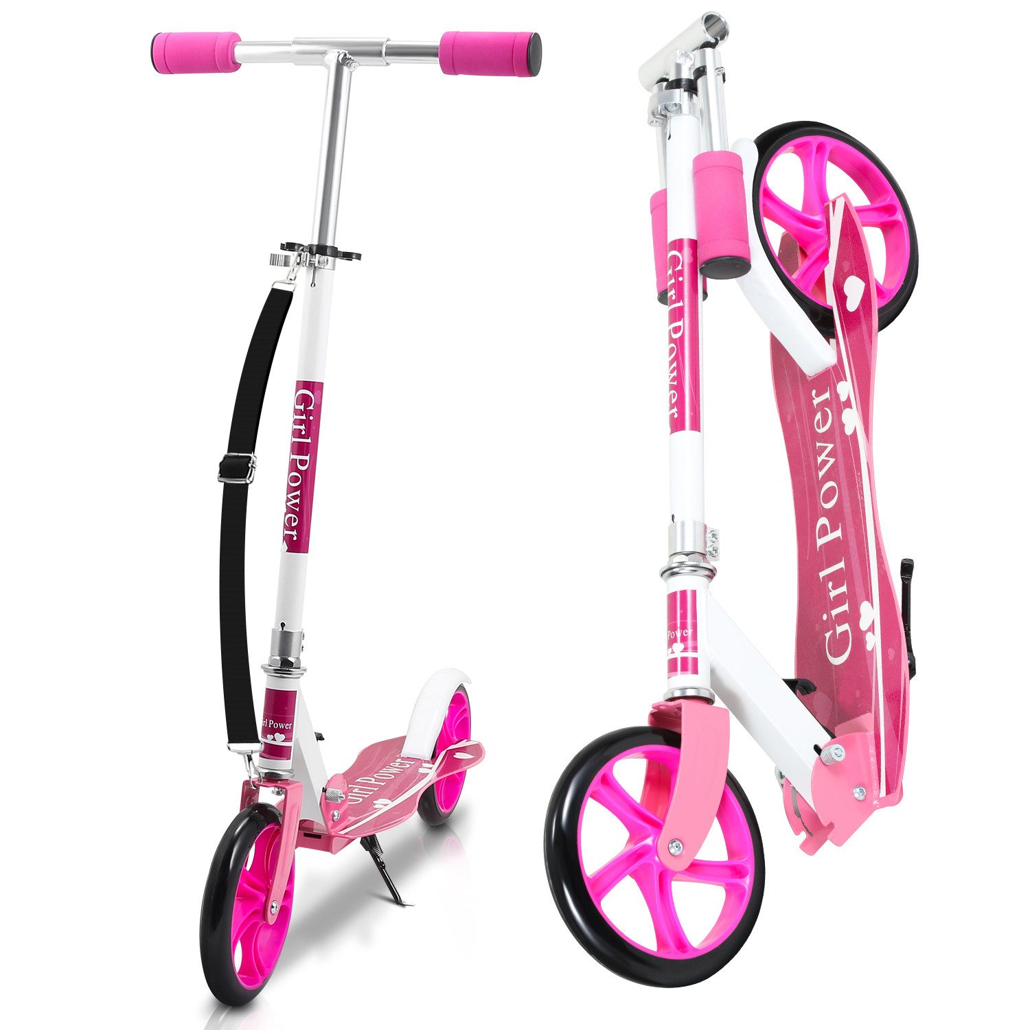 Clanmacy Scooter Kinderoller Scooter Faltbarer Kinderscooter