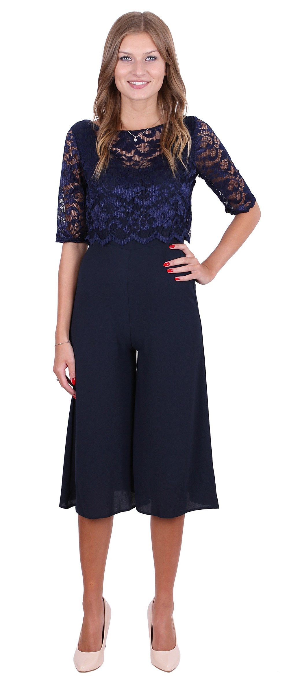 Sarcia.eu Culotte-Overall John Zack Dunkelblauer Overall