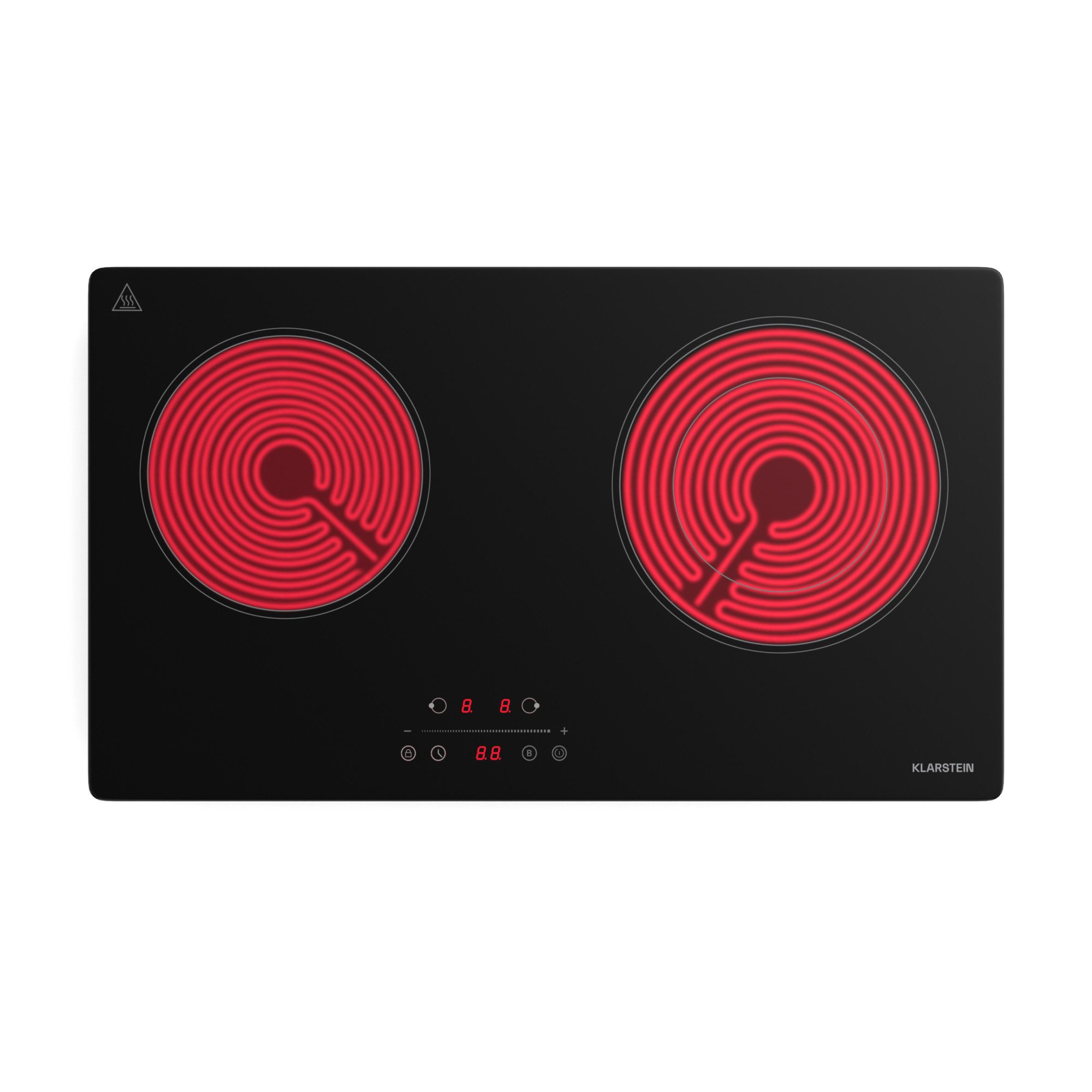Klarstein Induktions-Kochfeld CeramEase OV15-KL-CE-60Slm-Blk, Kochfeld 2