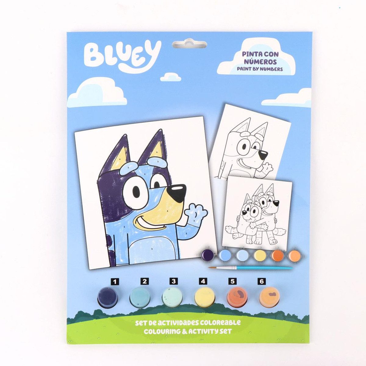 Cerda Malvorlage Bluey Malvorlage Schreibwaren-Set –