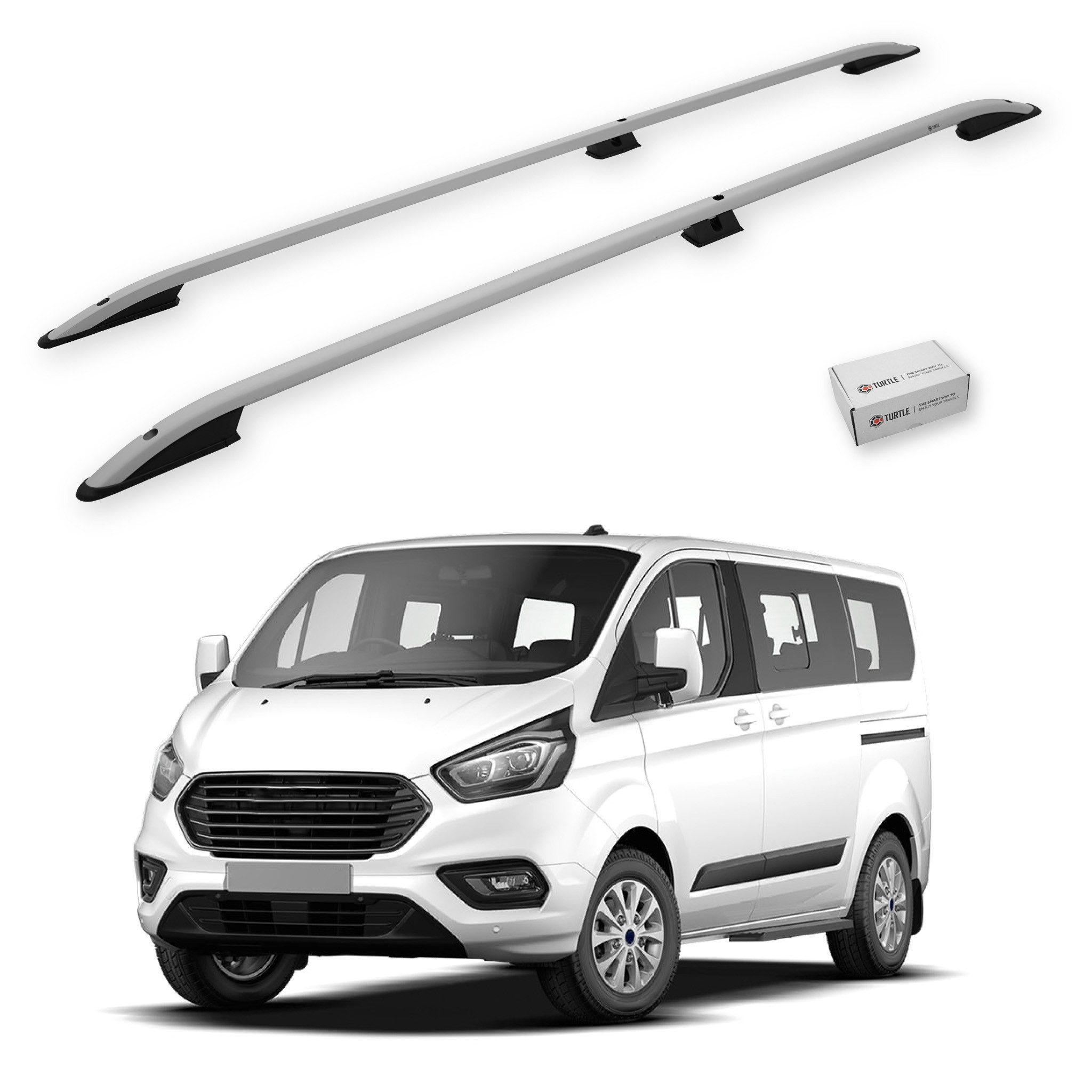 TURTLE Dachbox-Halterung TURTLE kompatibel mit Ford