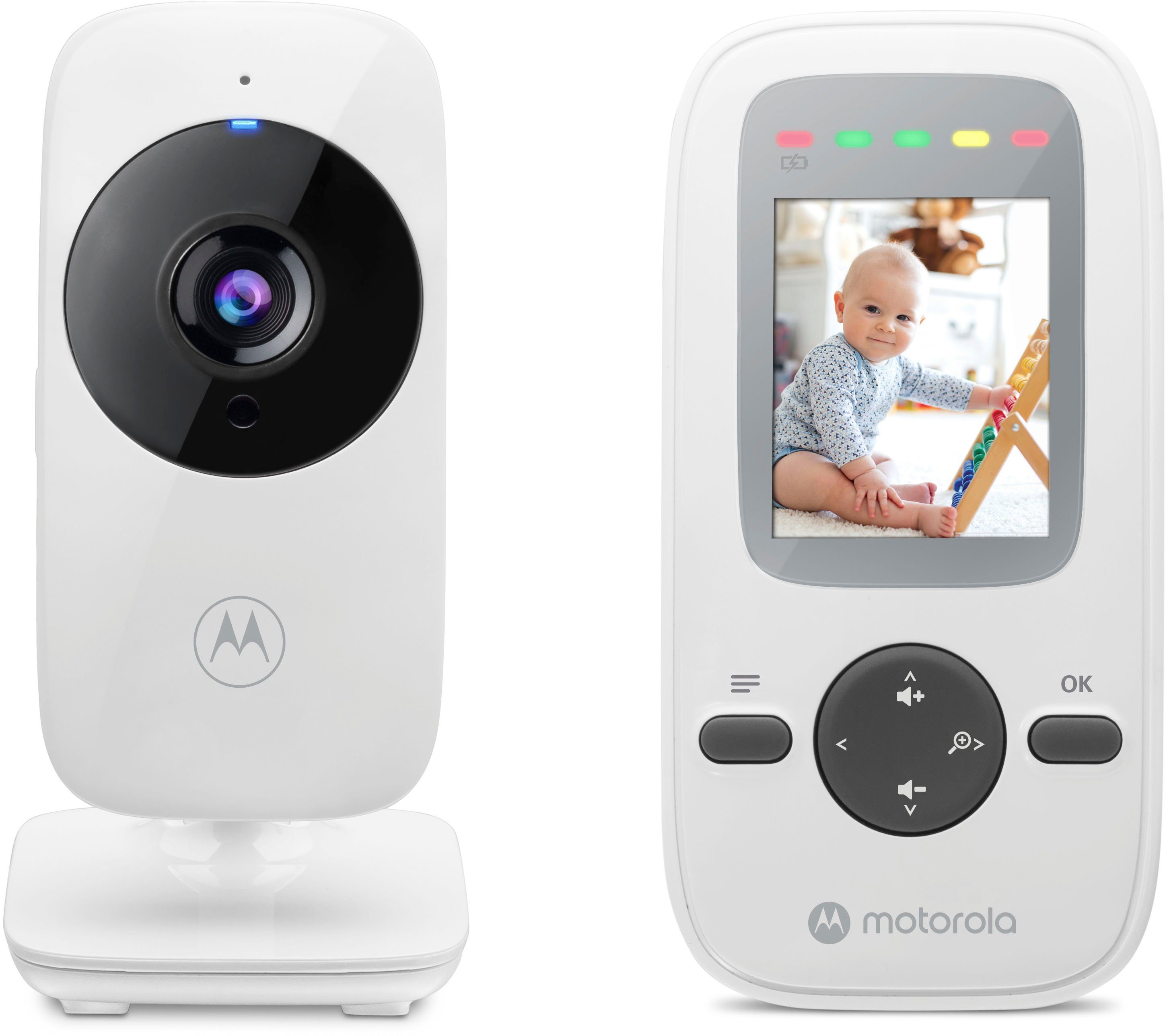 Motorola Babyphone Video Nursery VM481, 2-Zoll-Farbdisplay