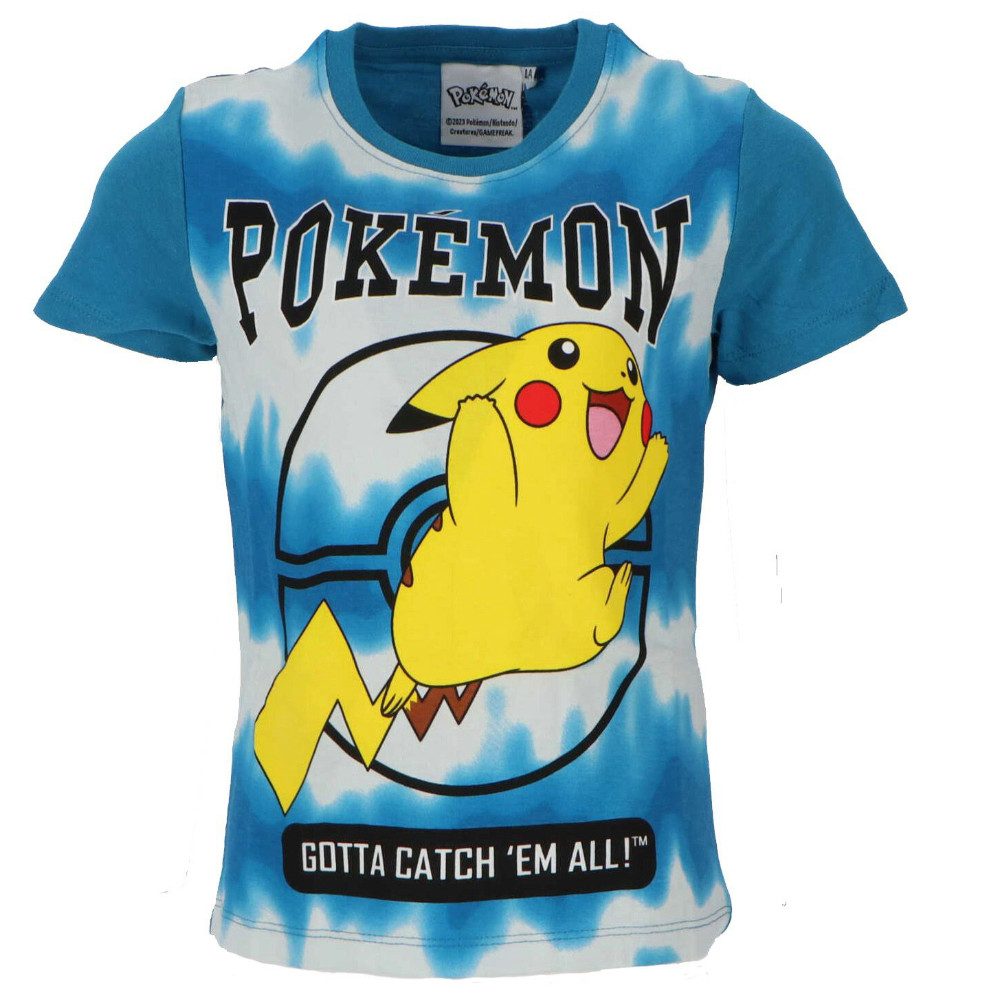 POKÉMON Print-Shirt Pokemon Pikachu Jungen T-Shirt