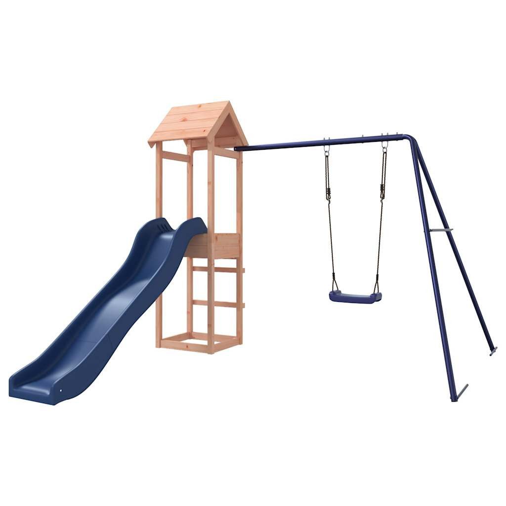 vidaXL Spielturm Spielturm Massivholz Douglasie