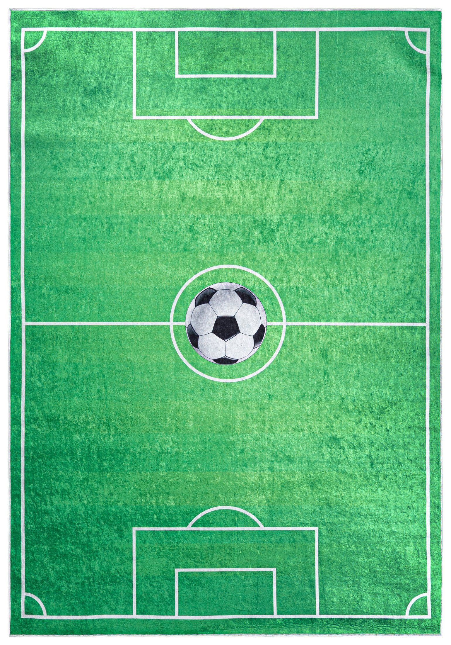 Mazovia Kinderteppich Kinderteppich Kinderzimmerteppich Fußball Fußballteppich,