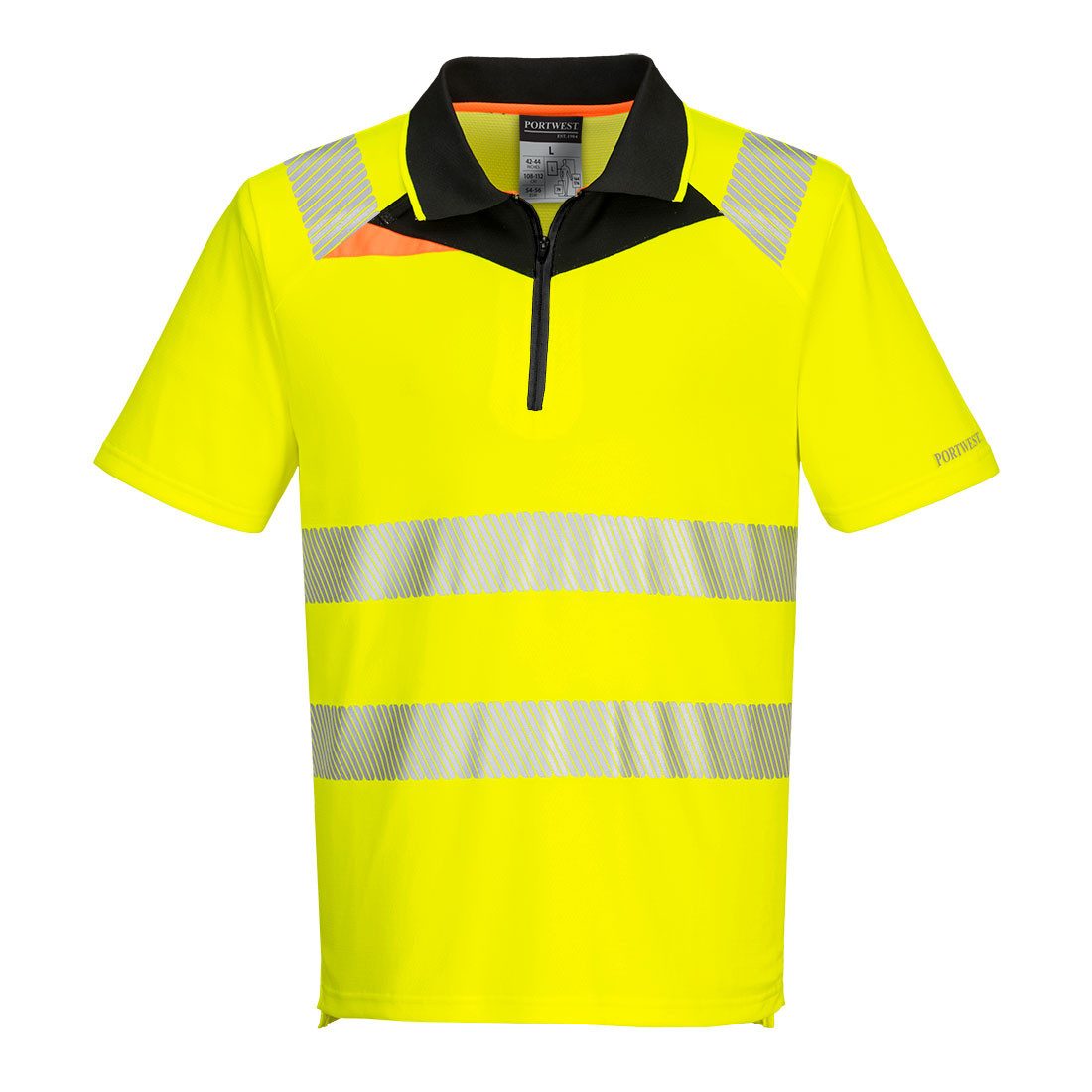 Portwest Warnschutz-Shirt DX4 Warnschutz Polo Shirt