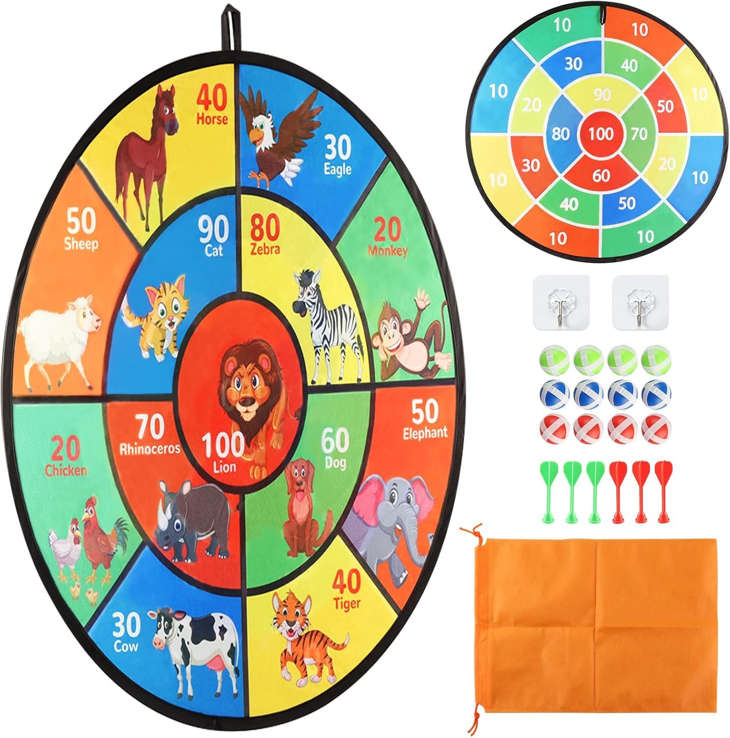 UE Stock Dartscheibe Kinder Klett Faltbares