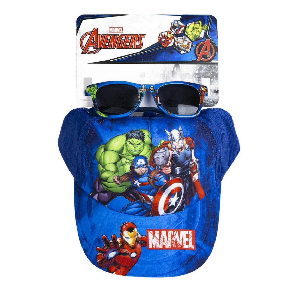 MARVEL Sonnenbrille Avengers Cap & Sonnenbrille